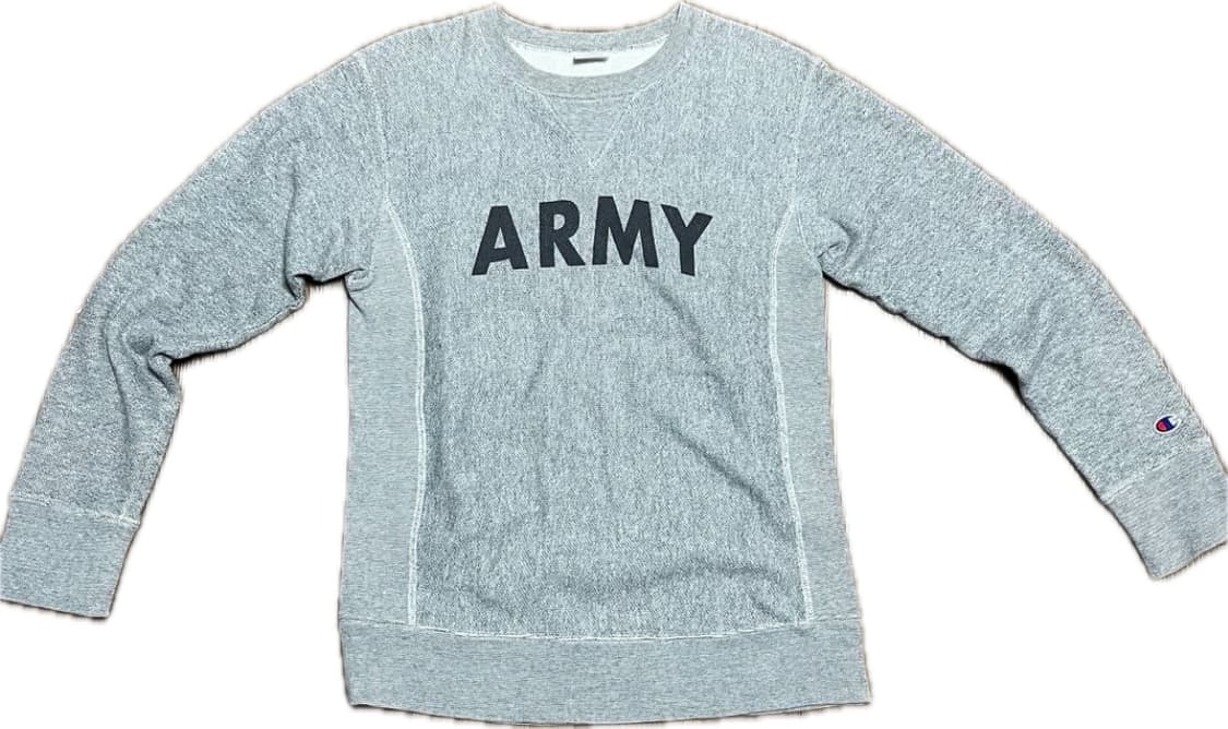 챔피온 리버스위브 ARMY 스웻셔츠 M 상품이미지1