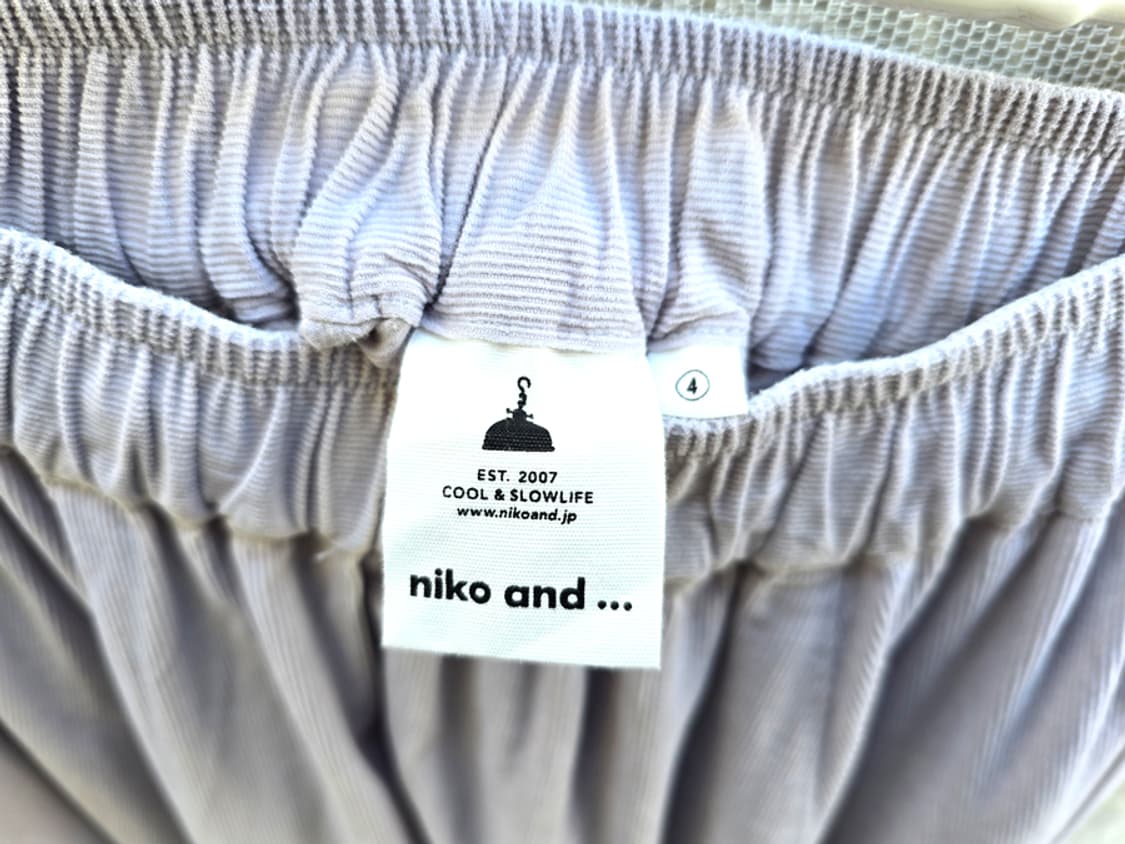 니코앤드 마이크로 코듀로이 스커트 상품이미지5