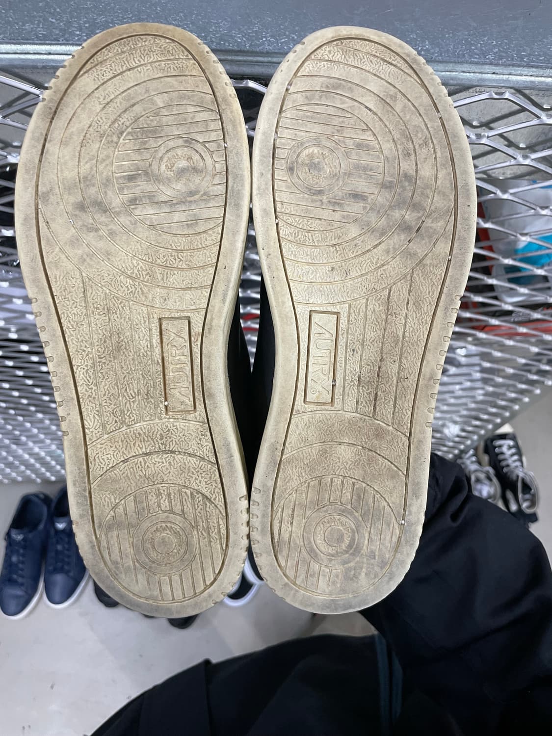 오트리 고트 레더 스니커즈 블랙 41 상품이미지6