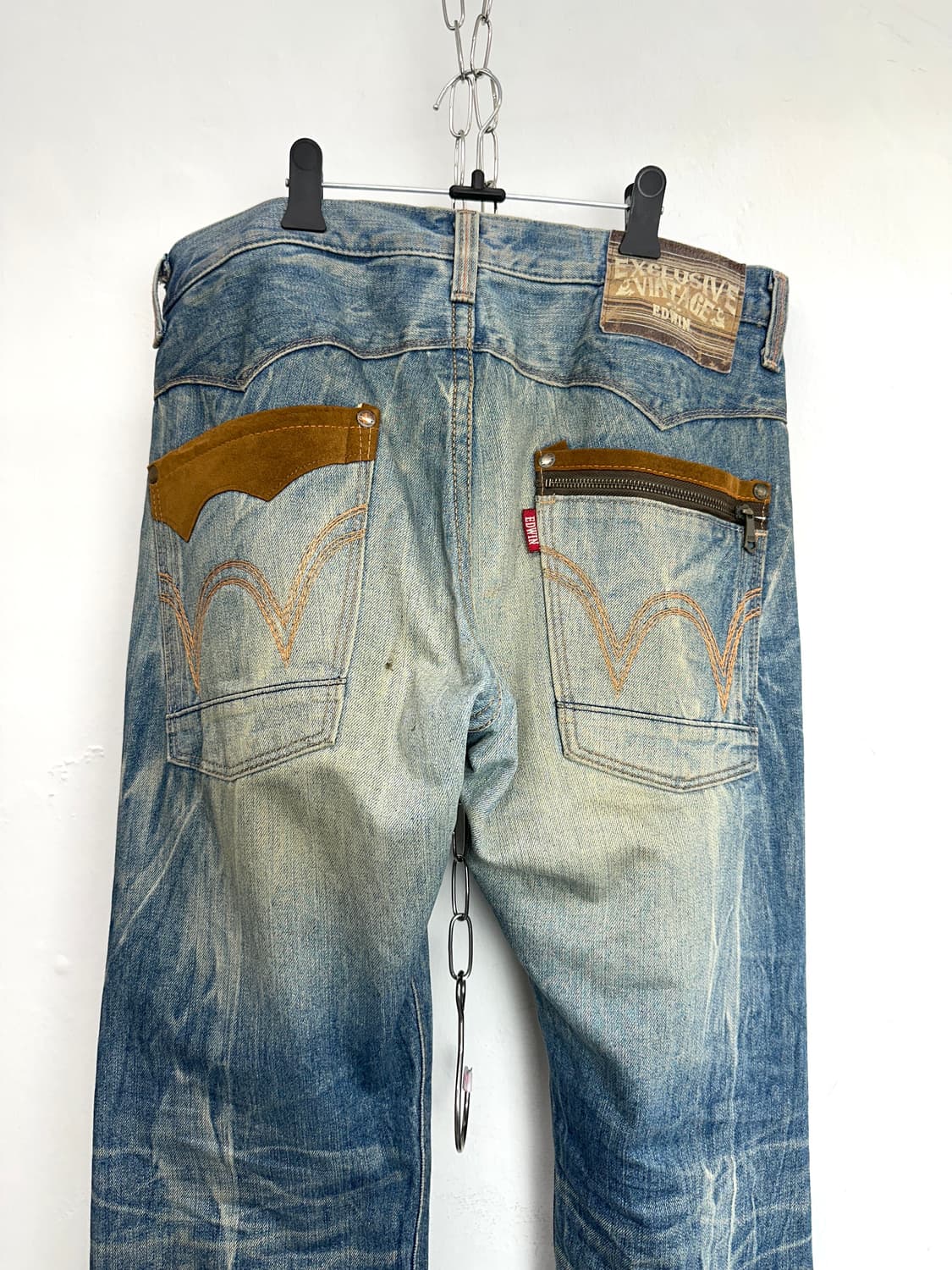 EDWIN Exclusive Faded Wash Denim 상품이미지5