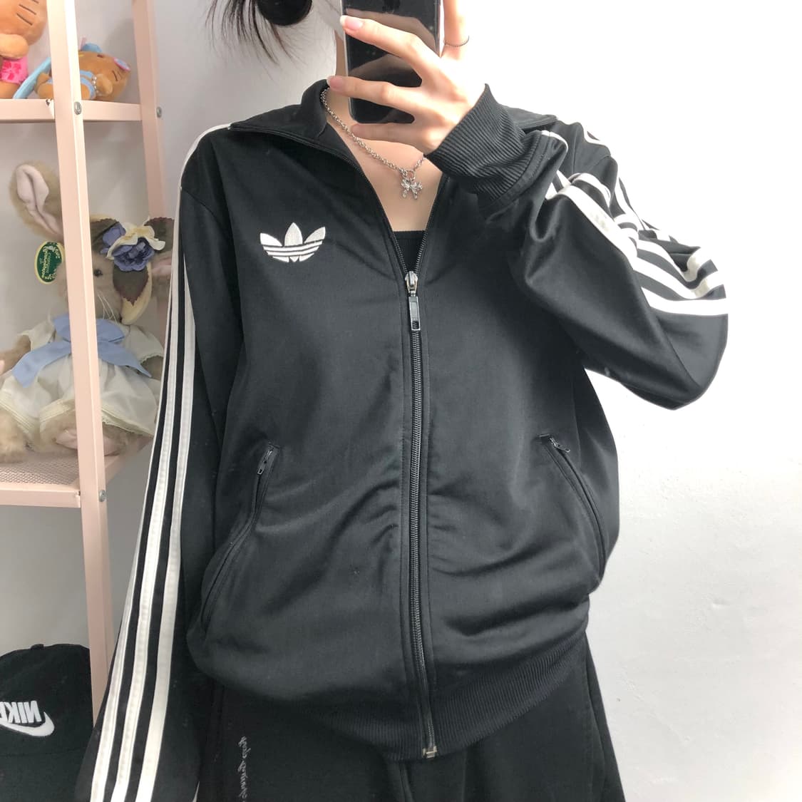 아디다스 블랙 구파이어버드 져지 상품이미지4