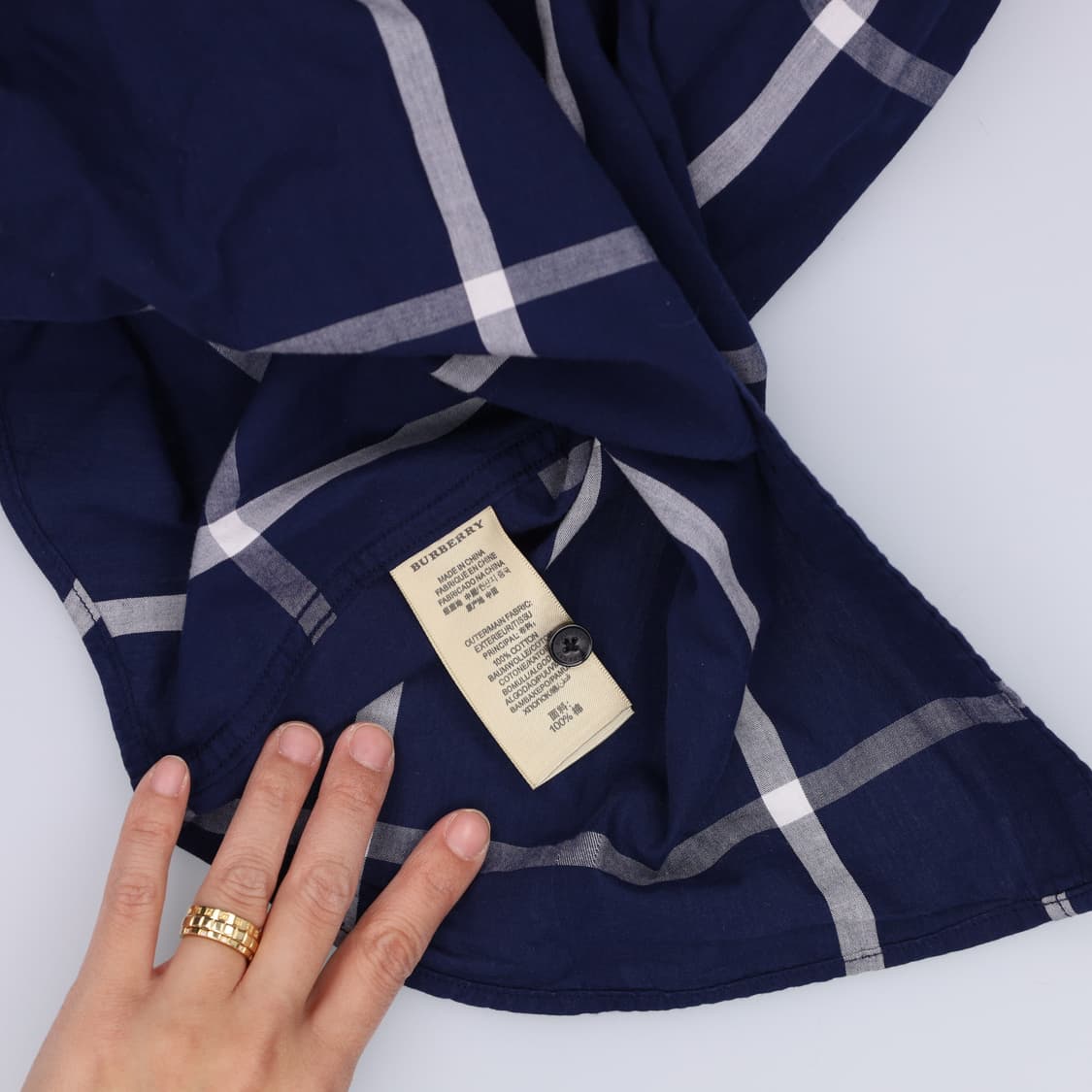 L 버버리 체크셔츠 0303H1 상품이미지4
