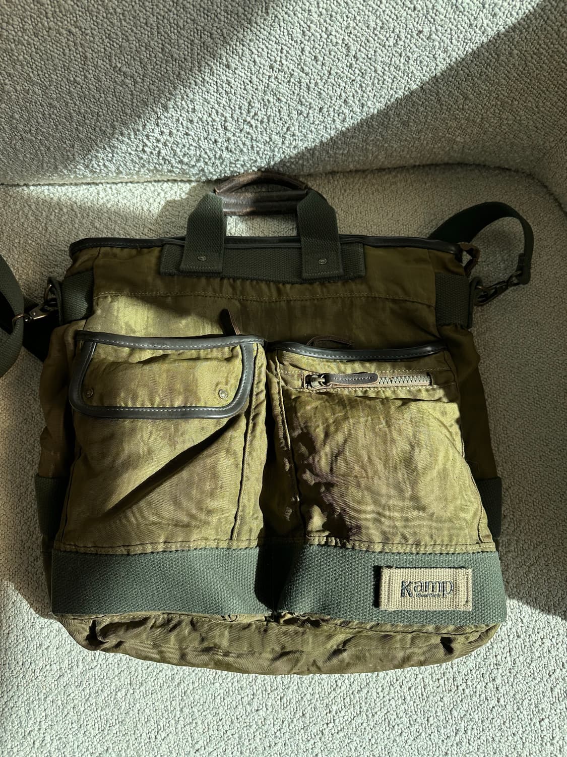 캠프 빈티지 토트백, 아메카지 가방 팝니다 상품이미지1