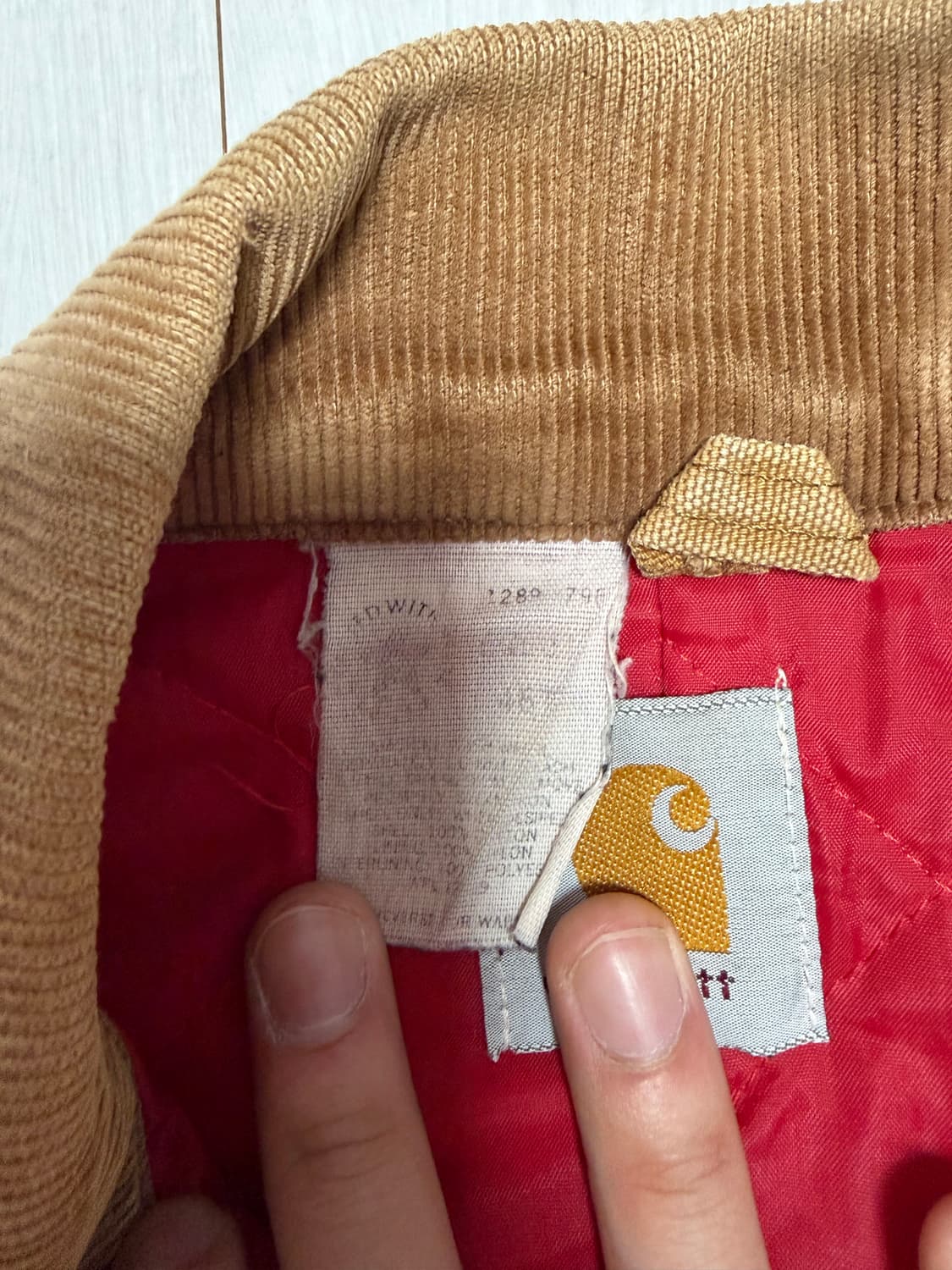 80s 칼하트 워크자켓 상품이미지3