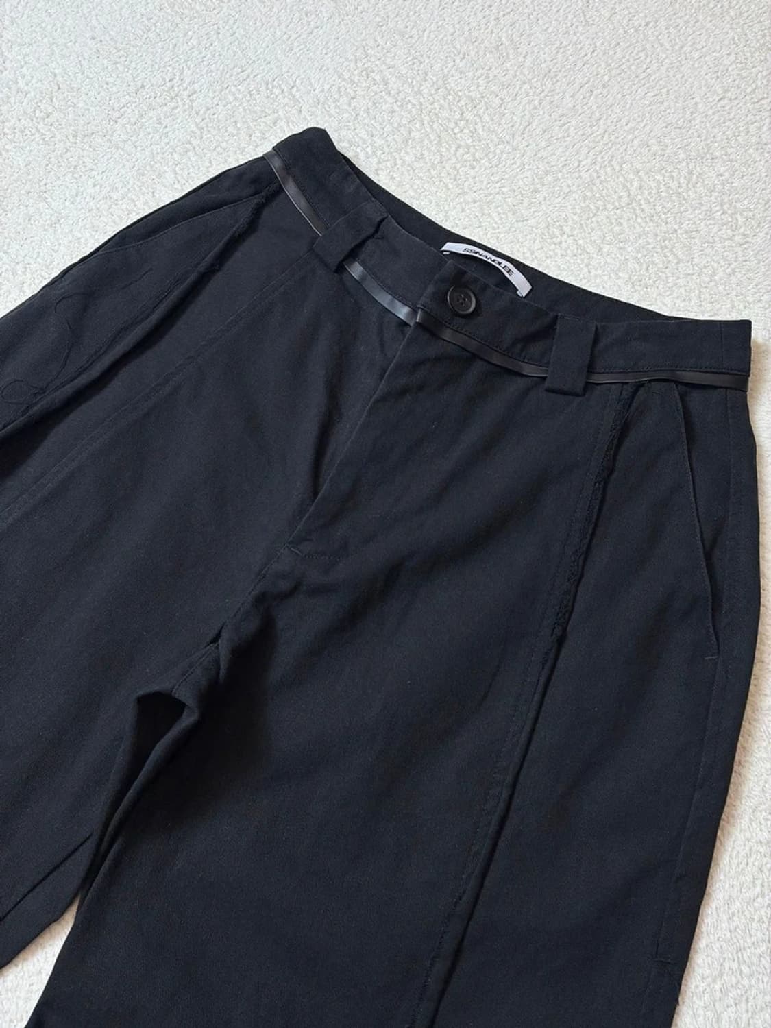 신앤리 언피니쉬드 와이드 코튼 팬츠 PN6870 상품이미지4