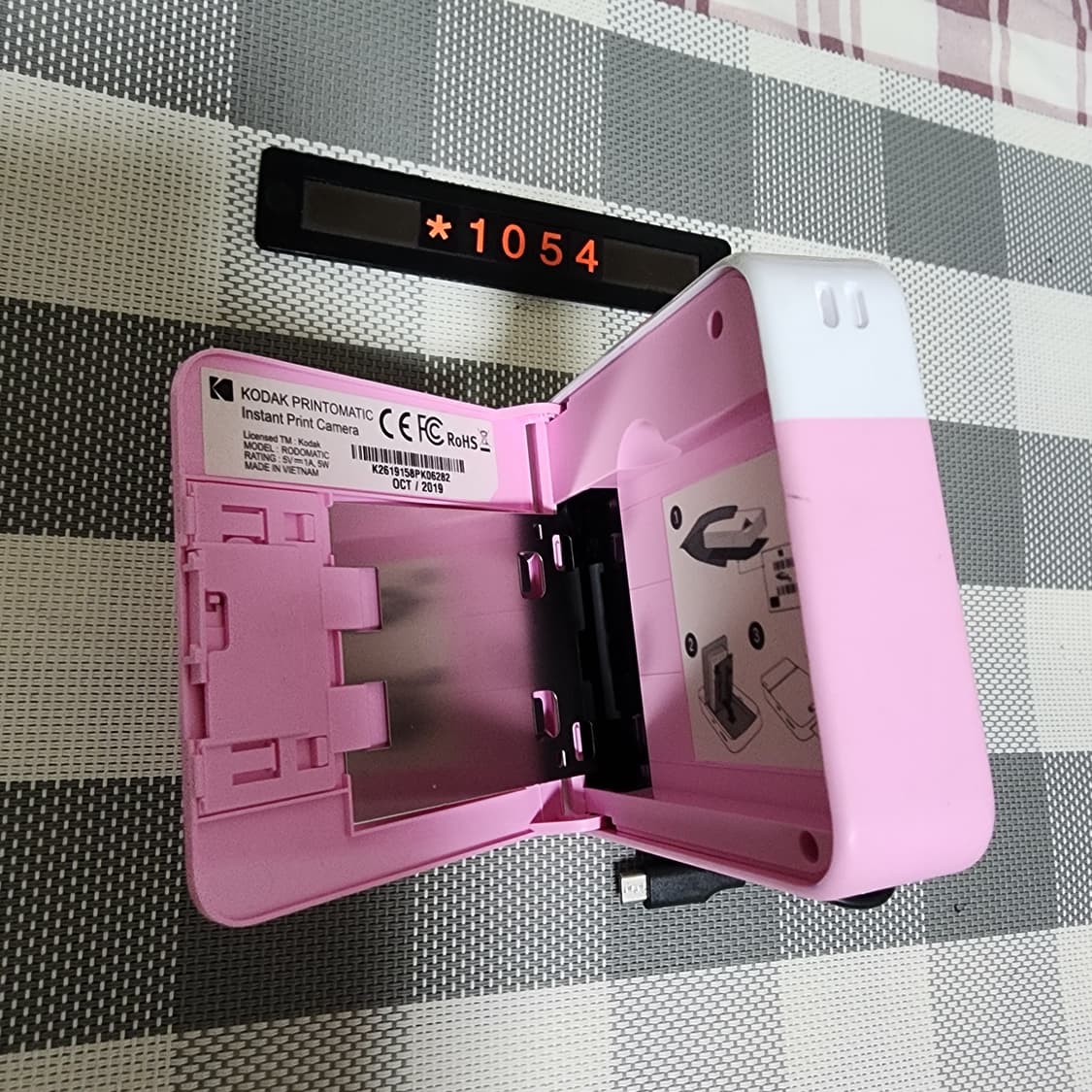 코닥 즉석 필름카메라 RODOMATIC 핑크바디 상품이미지5