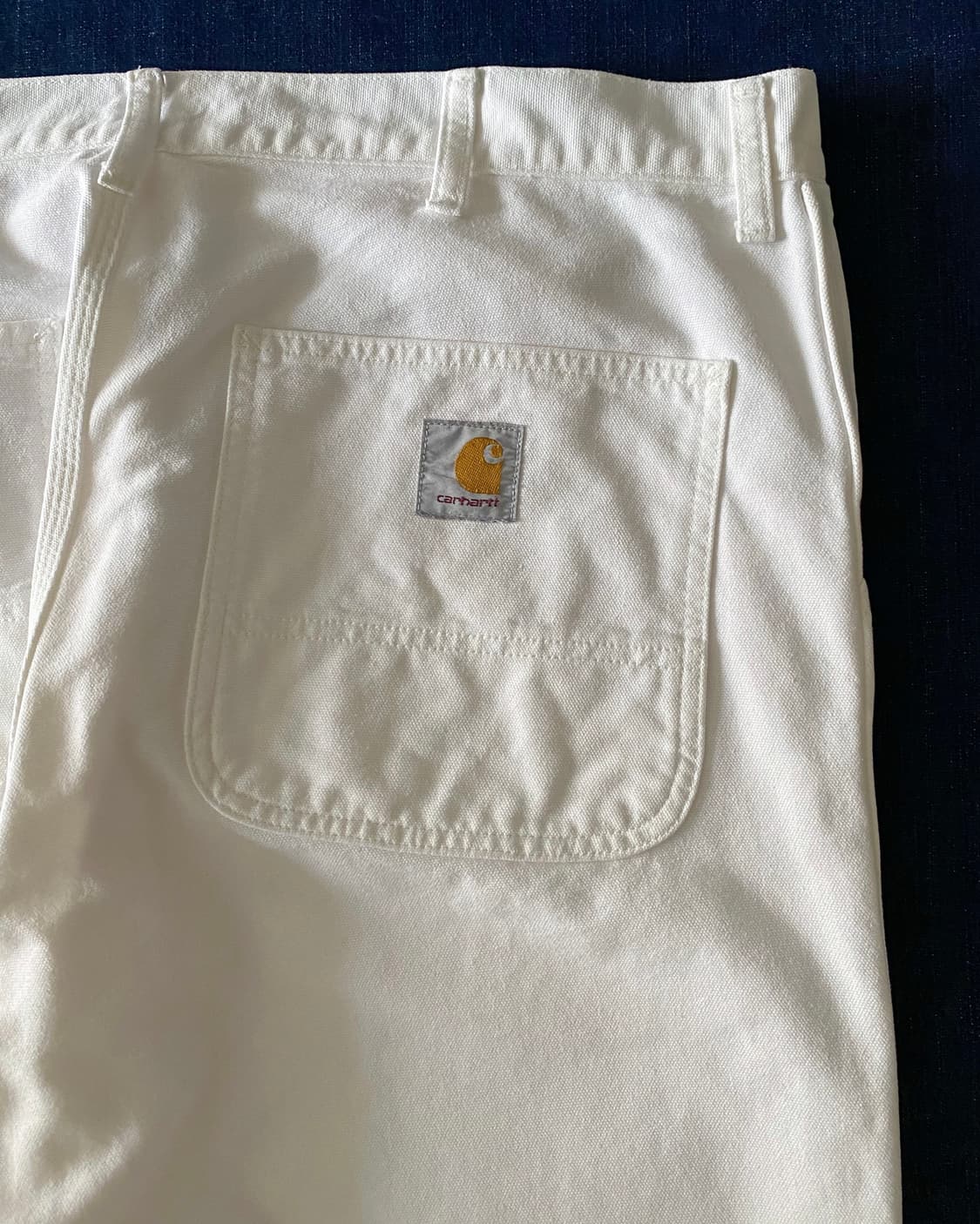 칼하트 화이트 심플 팬츠 상품이미지6