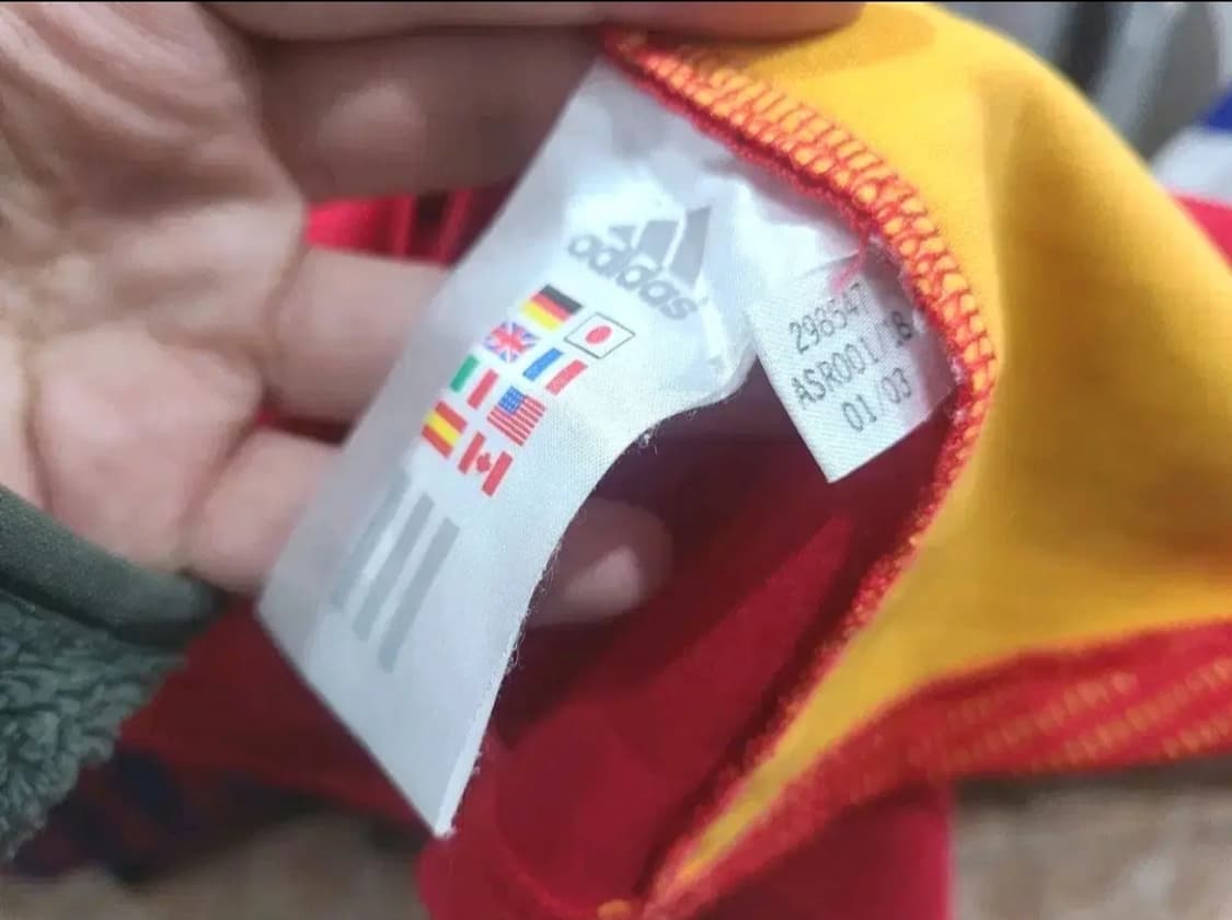 아디다스 2002 스페인 축구 국대 라울 올드레플 축구져지 상품이미지6