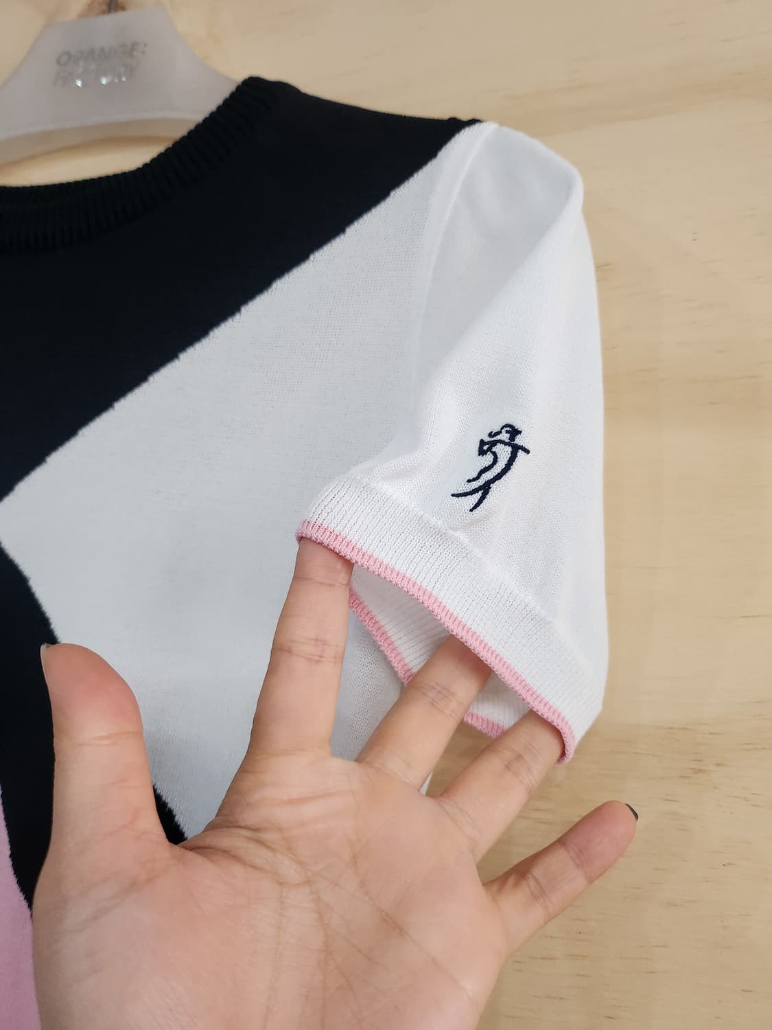 450) LPGA 반팔 니트티 상품이미지3