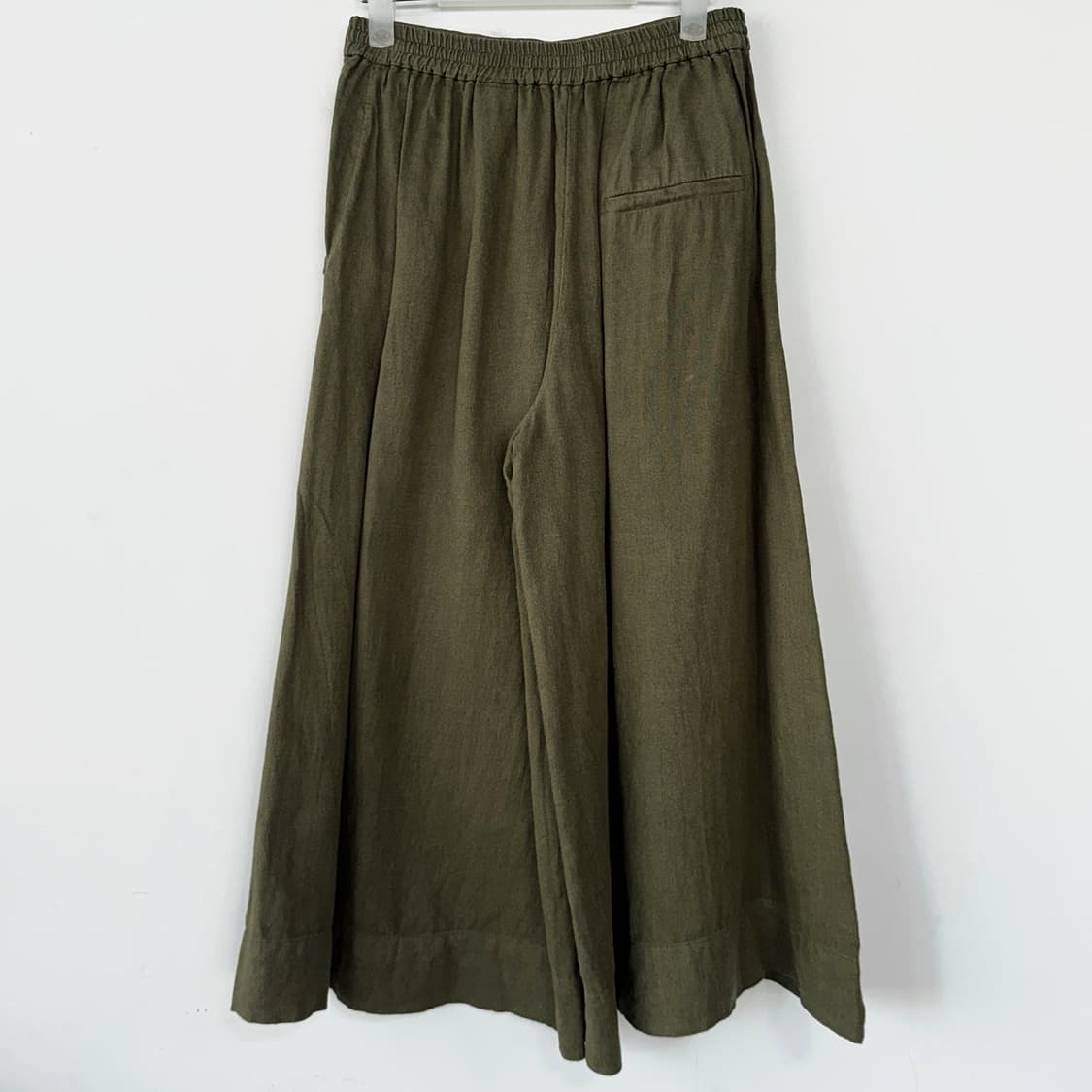 코스 COS 23 린넨 백 밴딩 큐롯 팬츠 상품이미지6