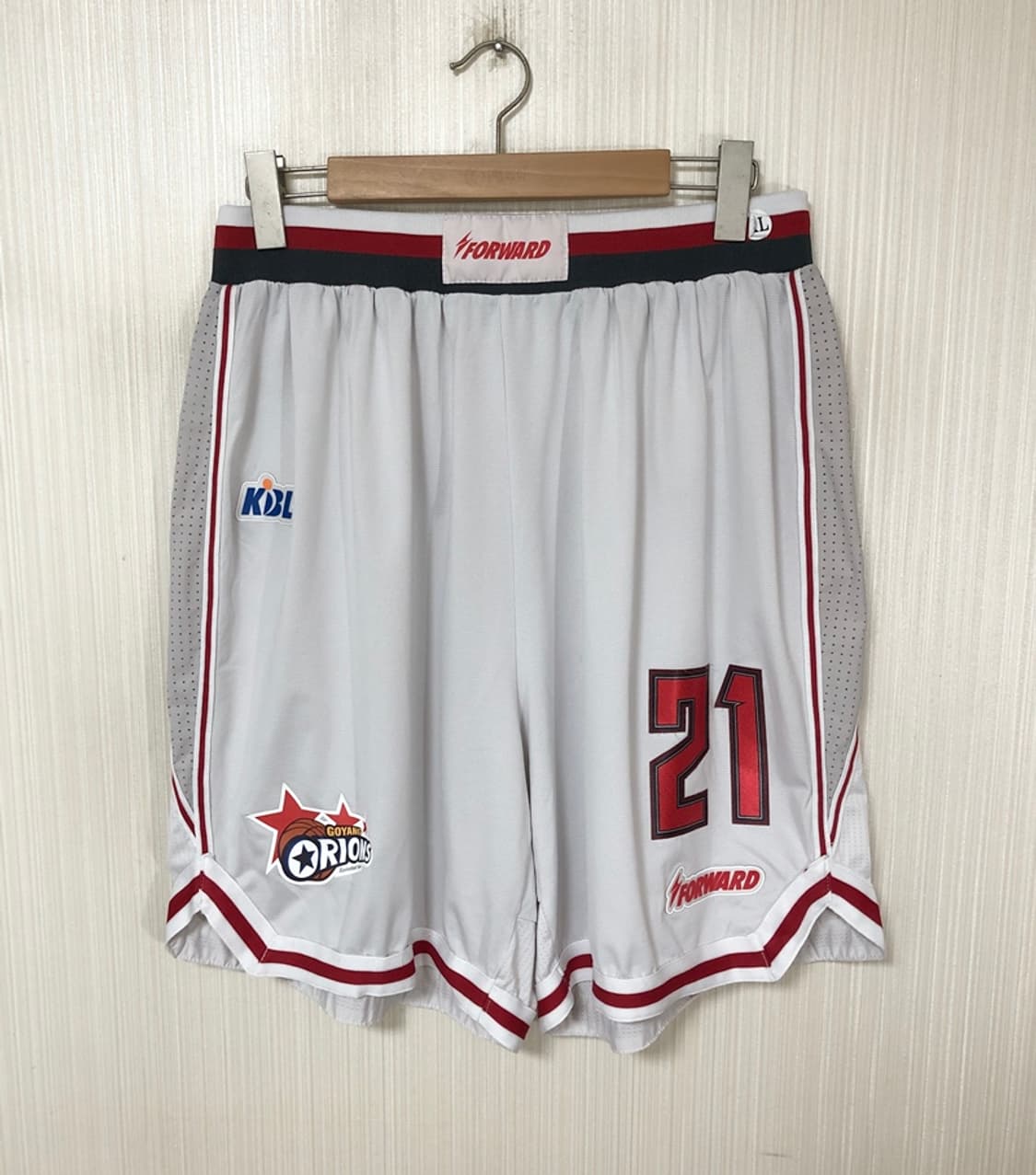 KBL 포워드 고양 오리온 오리온스 농구쇼츠 XL(105) #21 상품이미지1