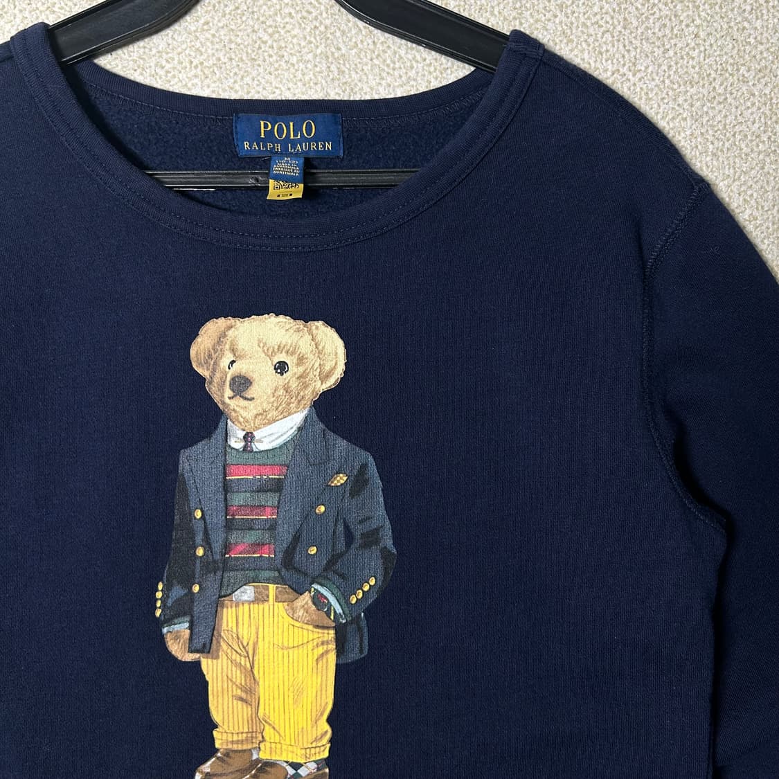 (S) 폴로 랄프로렌 베어 맨투맨 상품이미지3