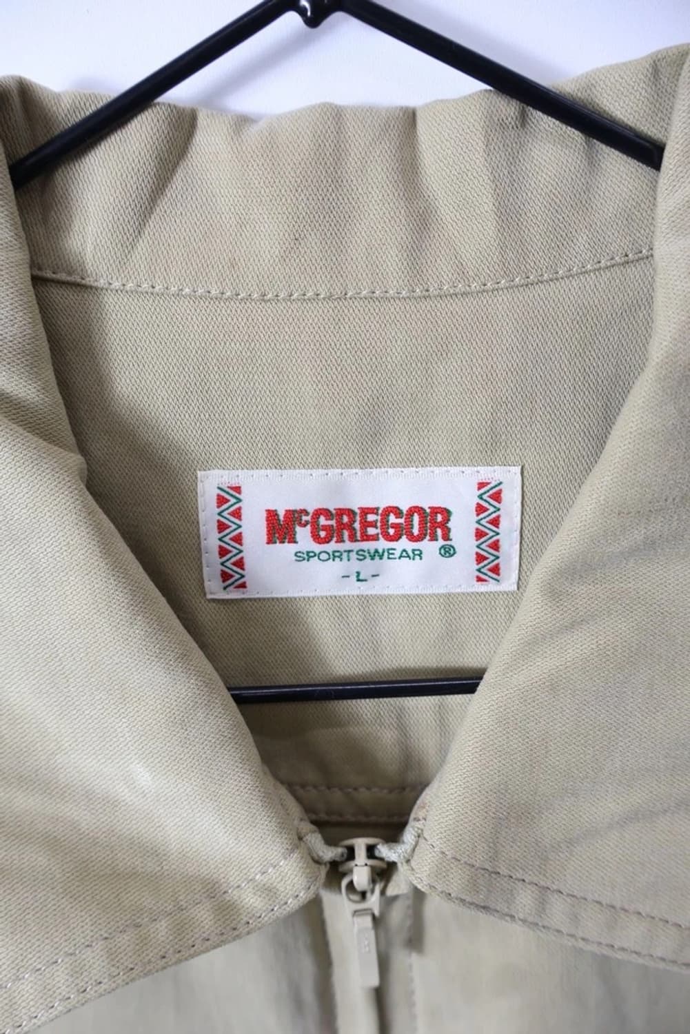 McGregor Beige Zip Vest Tencel Fabric 상품이미지6
