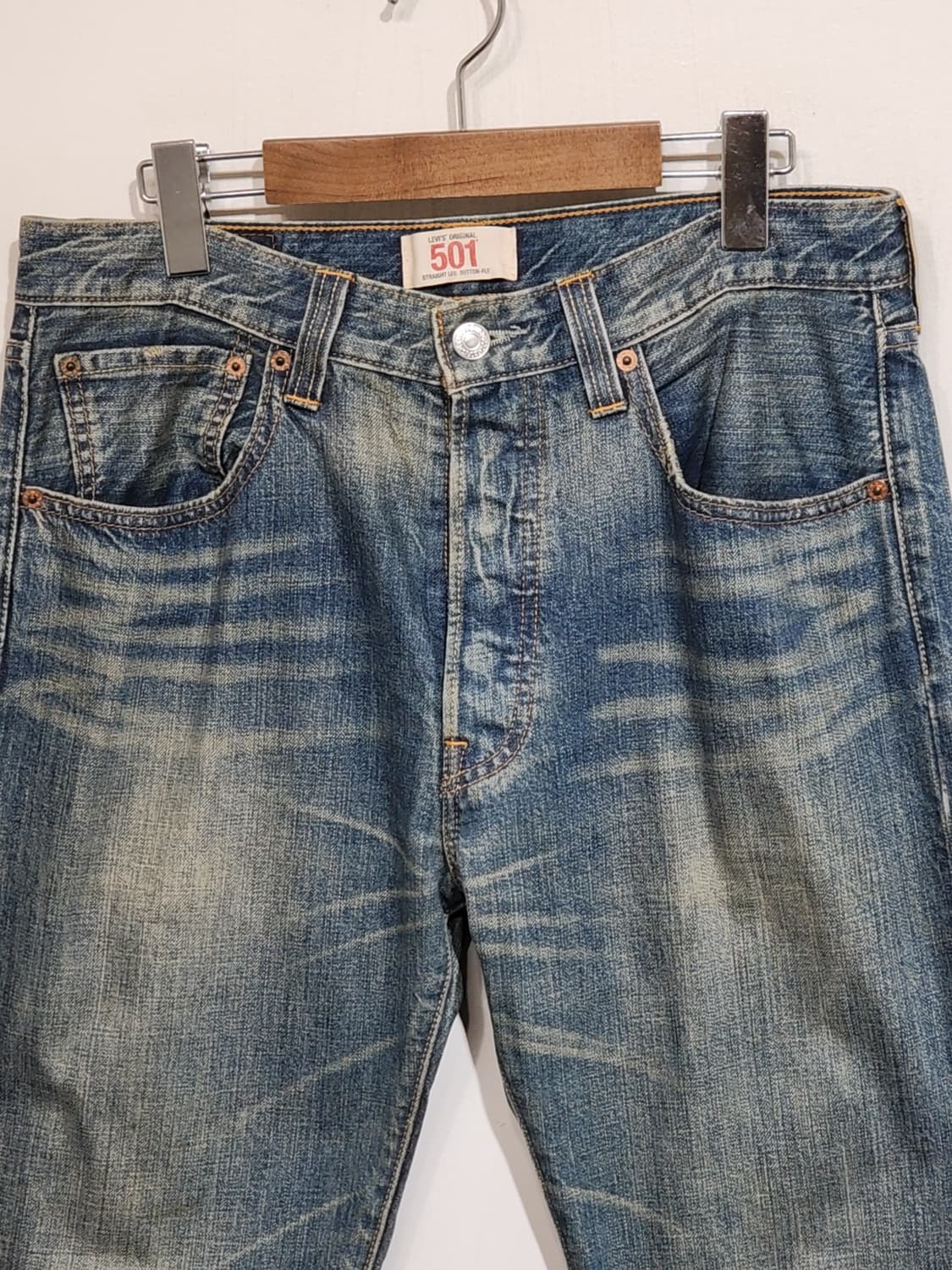 (32) 리바이스 501 청바지 레드탭 데님팬츠 빈티지  상품이미지2