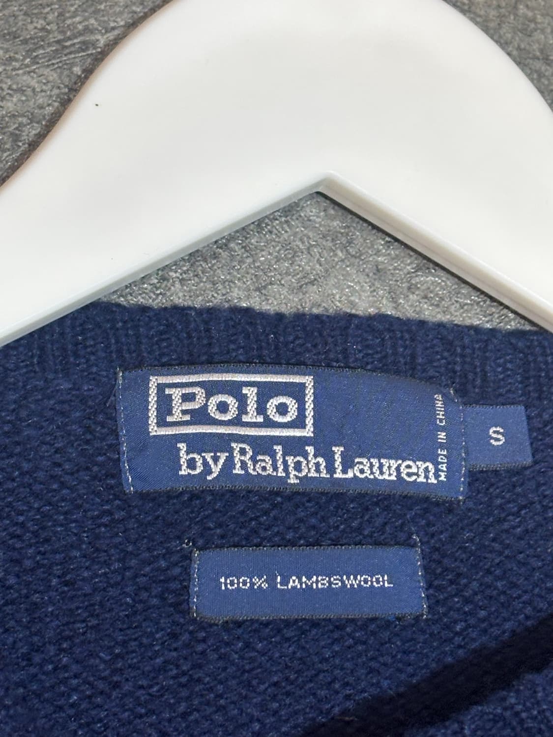 폴로 랄프로렌 니트 스웨터 네이비 S사이즈 상품이미지5