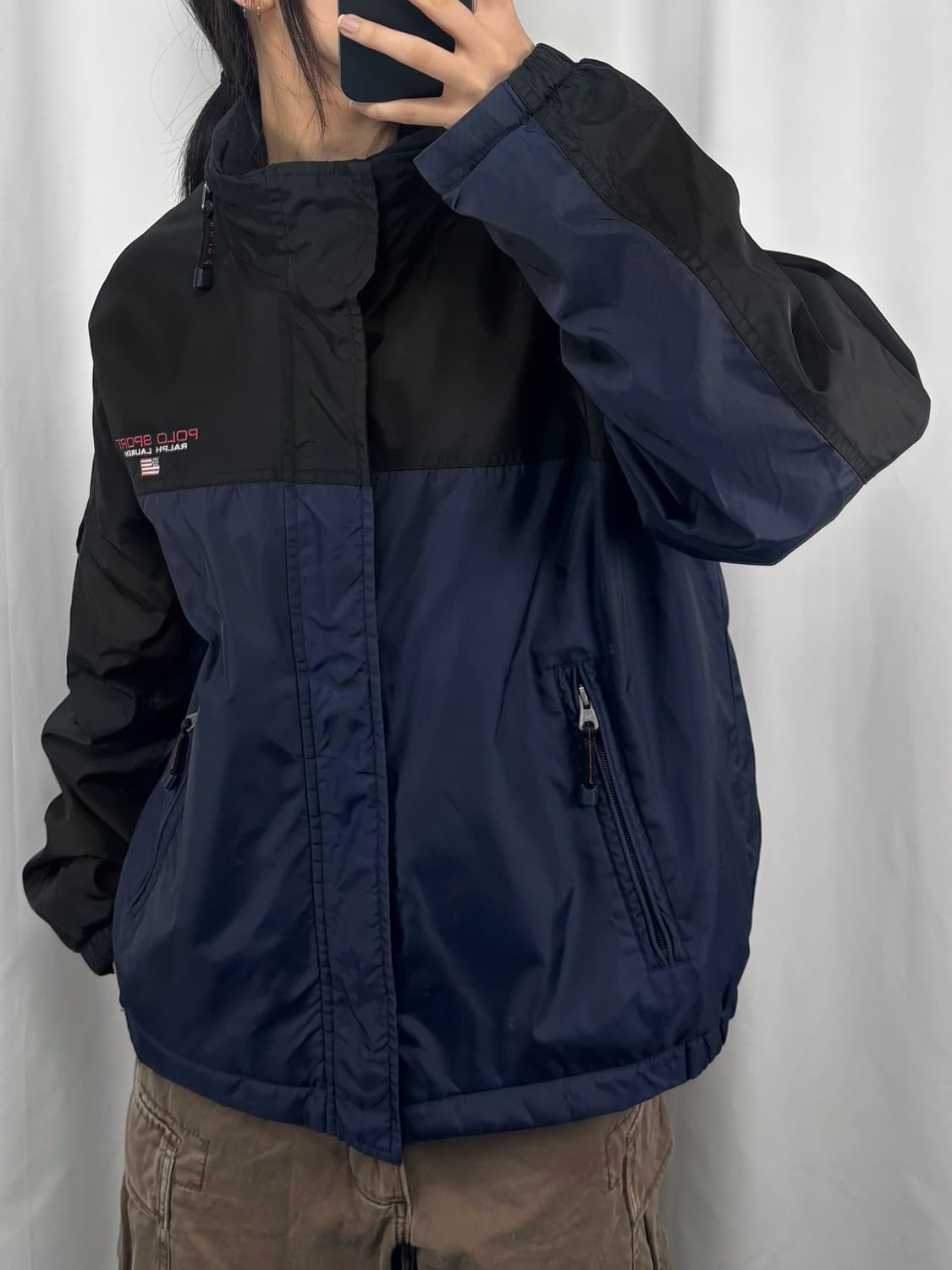 90s 폴로 스포츠 네이비 자켓 상품이미지1