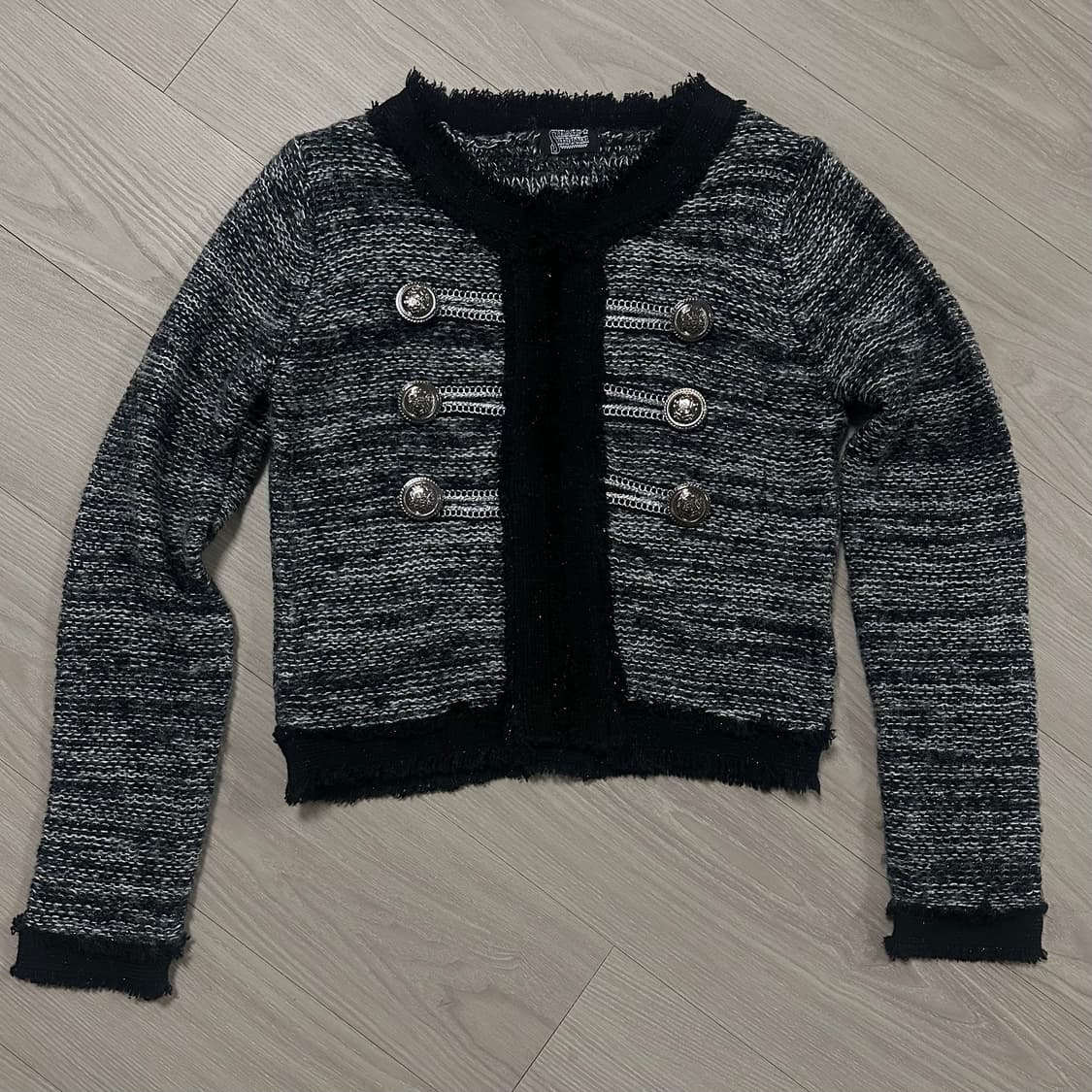 빈티지 나폴레옹 트위드 가디건 상품이미지1