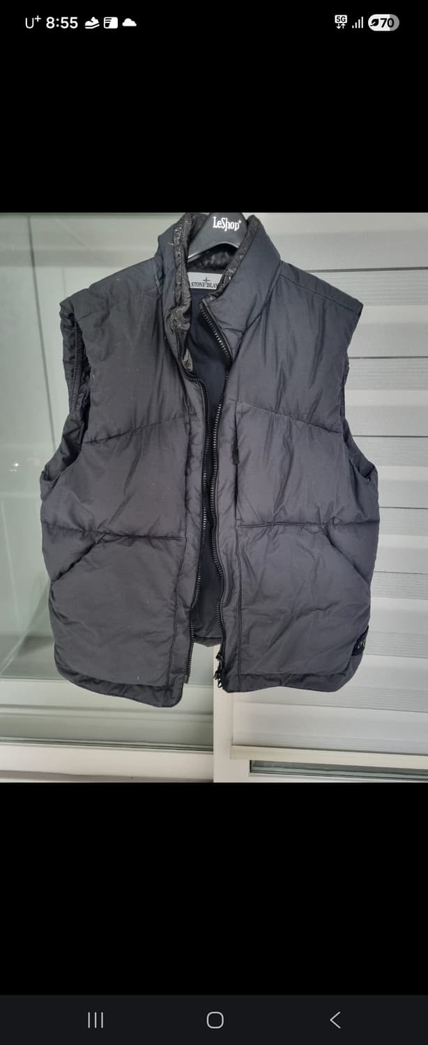 스톤패딩조끼 상품이미지1
