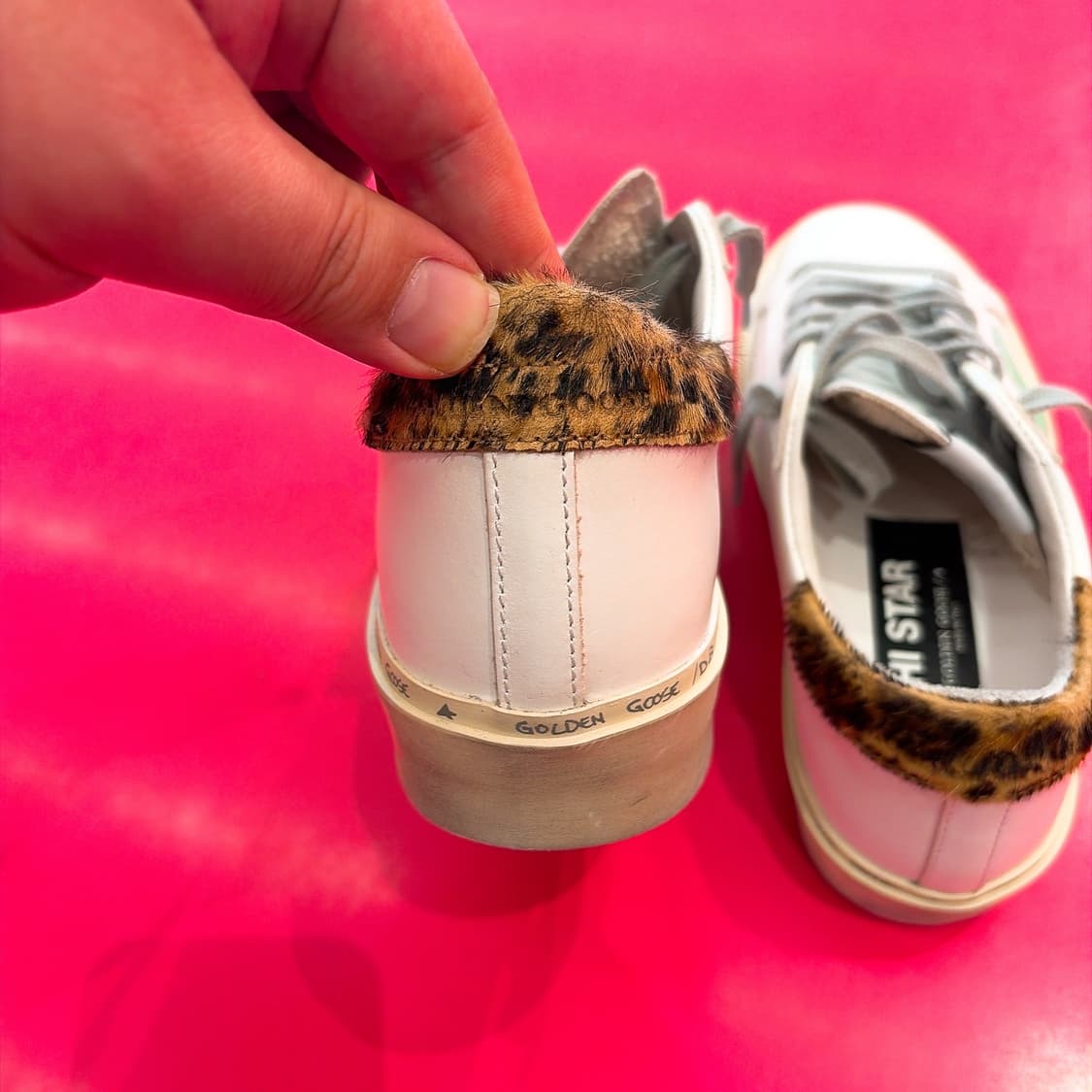 (정품/새상품) 골든구스 여성 하이스타 송치탭 스니커즈 상품이미지3