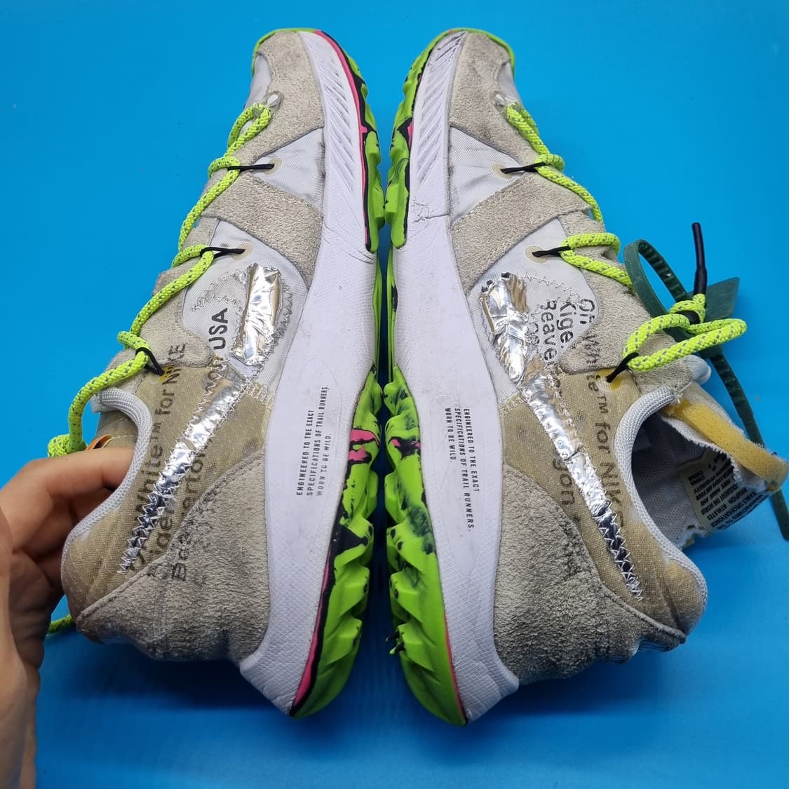 나이키 오프화이트 줌테라카이거5 운동화305 상품이미지5