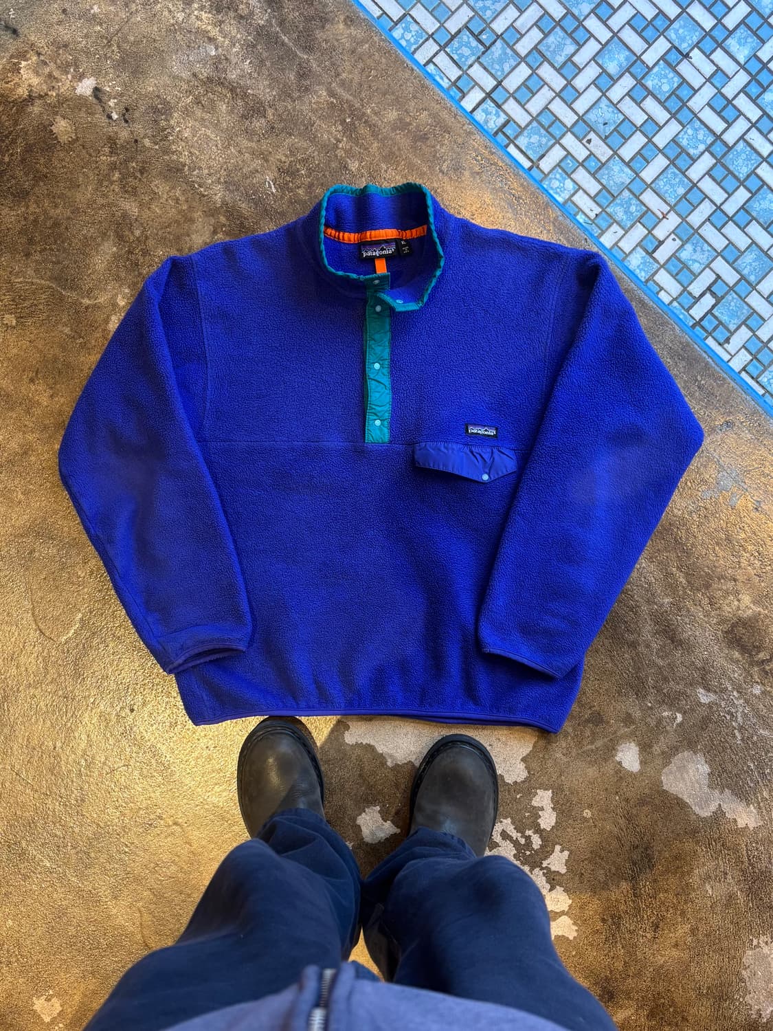 90‘s Patagonia Synchilla Snap-T 상품이미지1