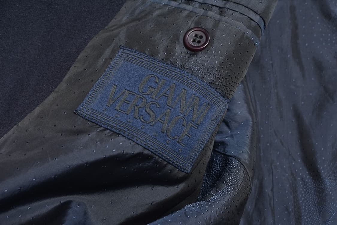 90S 지아니 베르사체 빈티지 구제 모직 울 코트 N891 상품이미지7