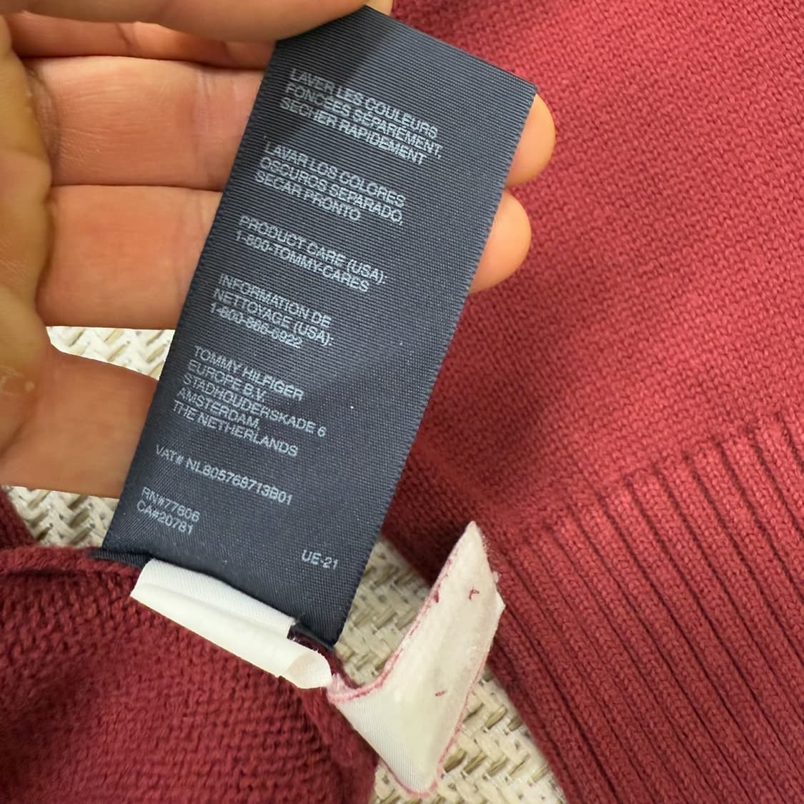 타미힐피거 베이직 니트 r1927  상품이미지8