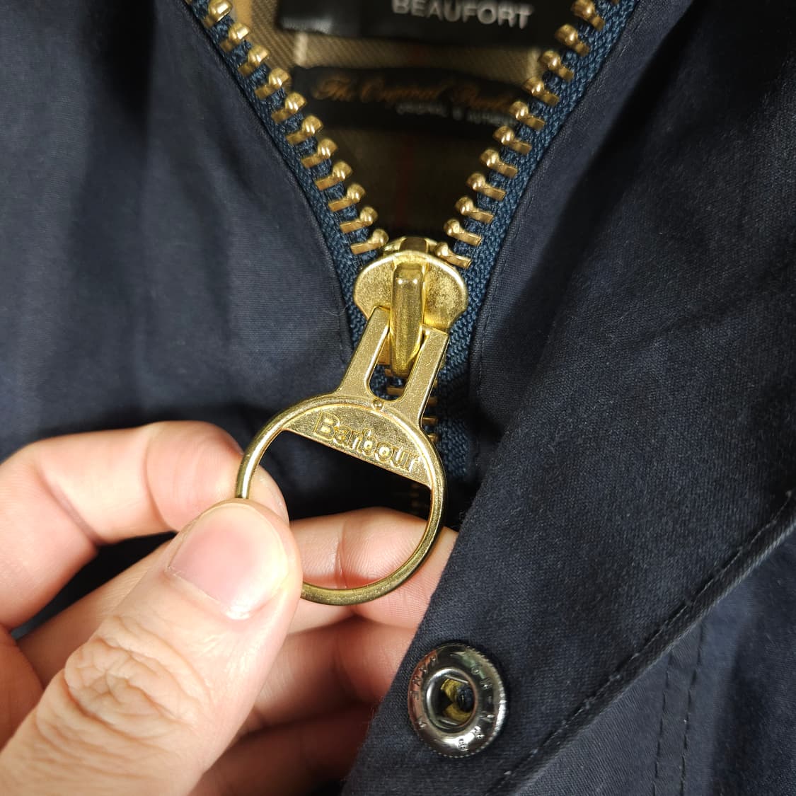 바버 뷰포드 자켓 네이비 상품이미지4