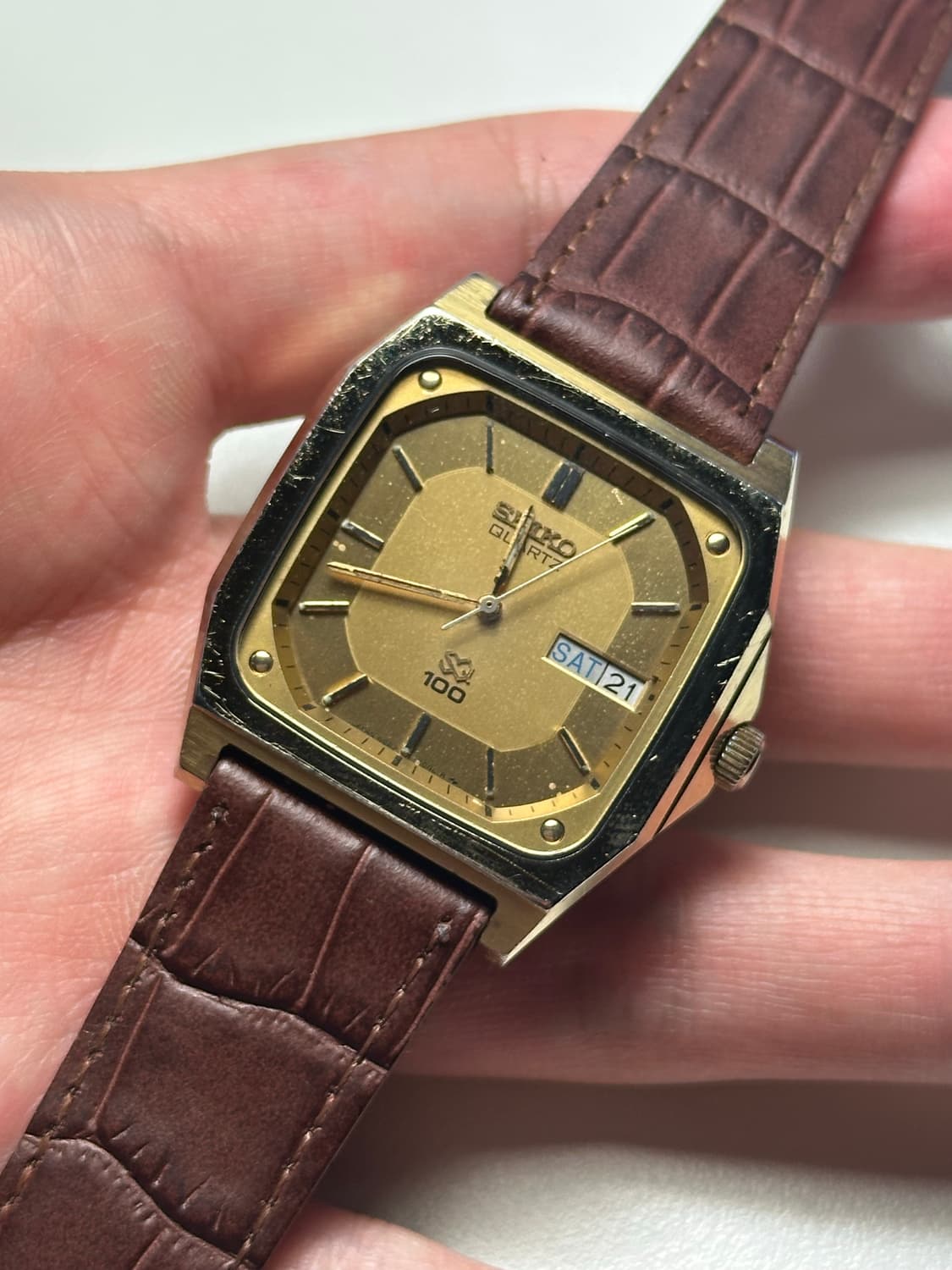 SEIKO SQ100 gold 상품이미지8