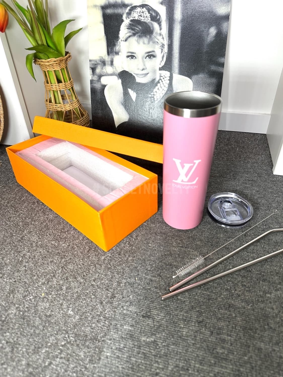 루이비통 텀블러 핑크 선물세트 풀박스 무료배송 상품이미지7
