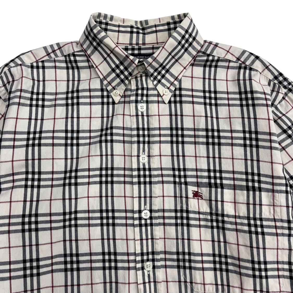 버버리 노바체크 셔츠 M 상품이미지4
