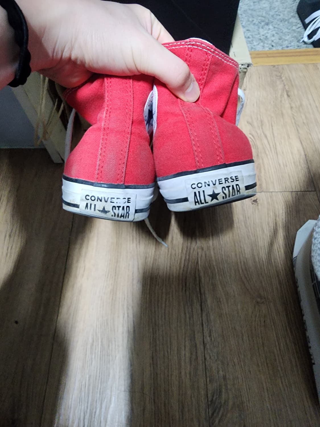 컨버스 척테일러 하이 레드 270사이즈 상품이미지3