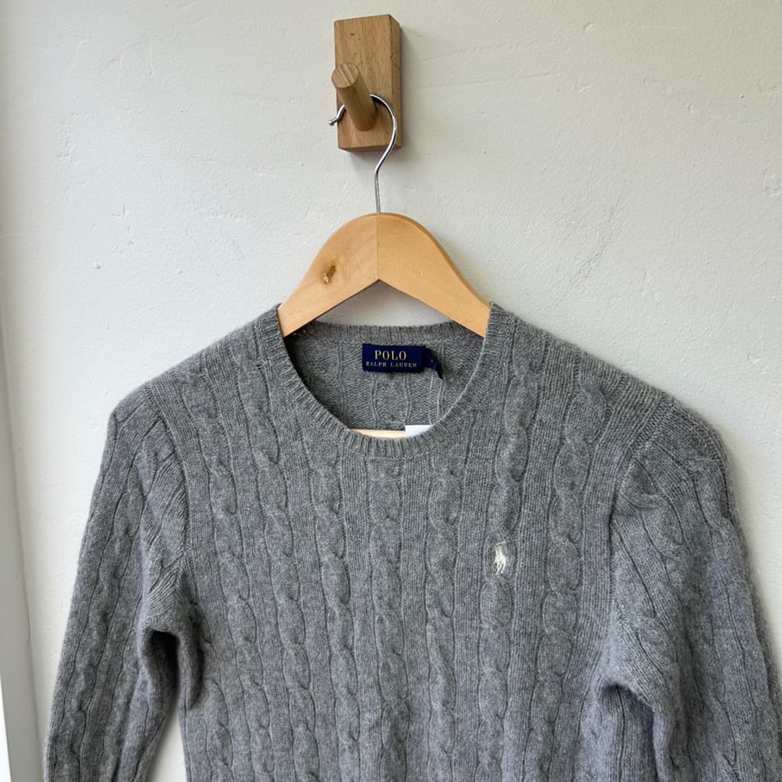 15829 - 폴로 랄프로렌 그레이 케이블 니트  상품이미지1