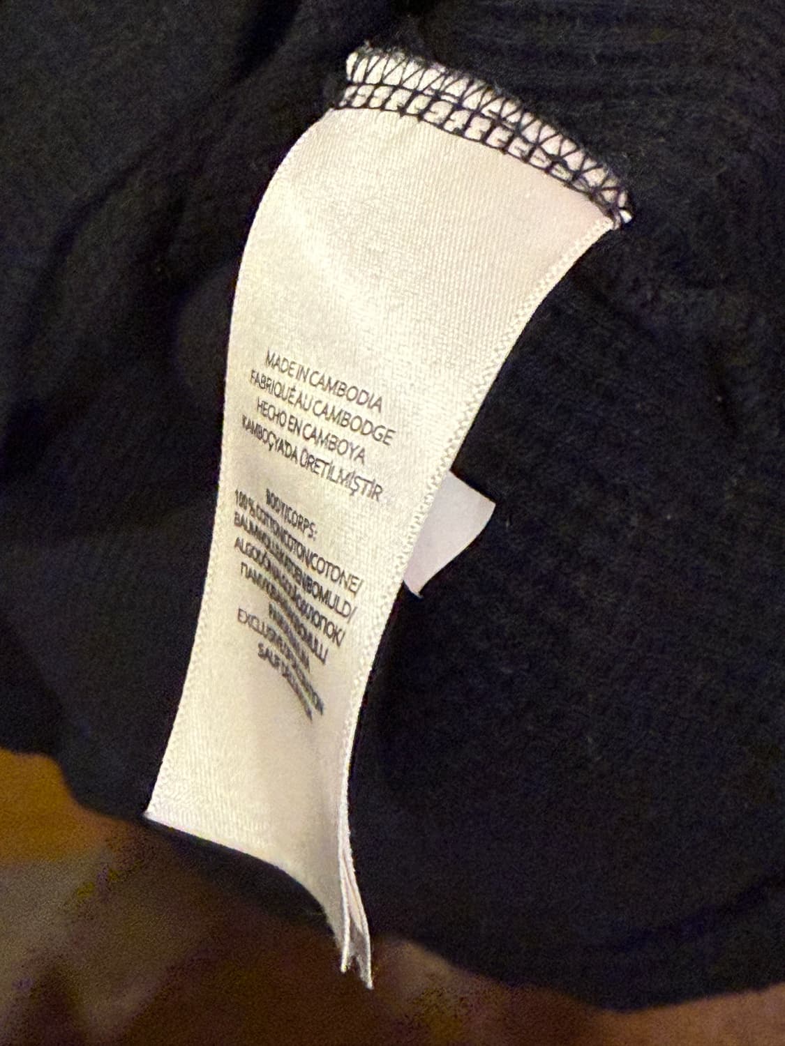 폴로 랄프로렌 레드포니 블랙 와플 롱슬리브 상품이미지3