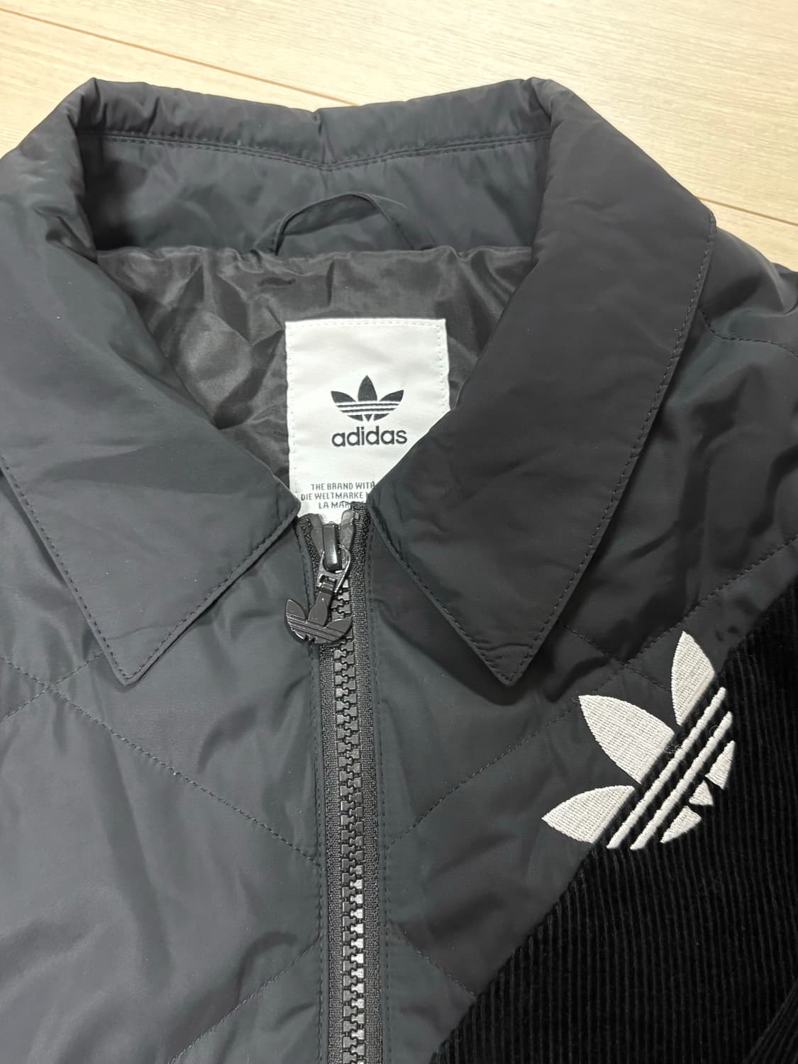 아디다스 아디컬러 봄버 자켓 블랙 S(M-L) 상품이미지3