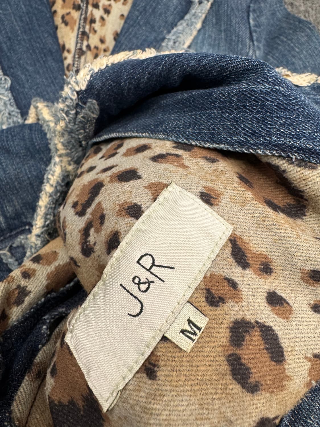 M)J&R 일본 빈티지 여성 데님 블레이저 자켓 상품이미지4