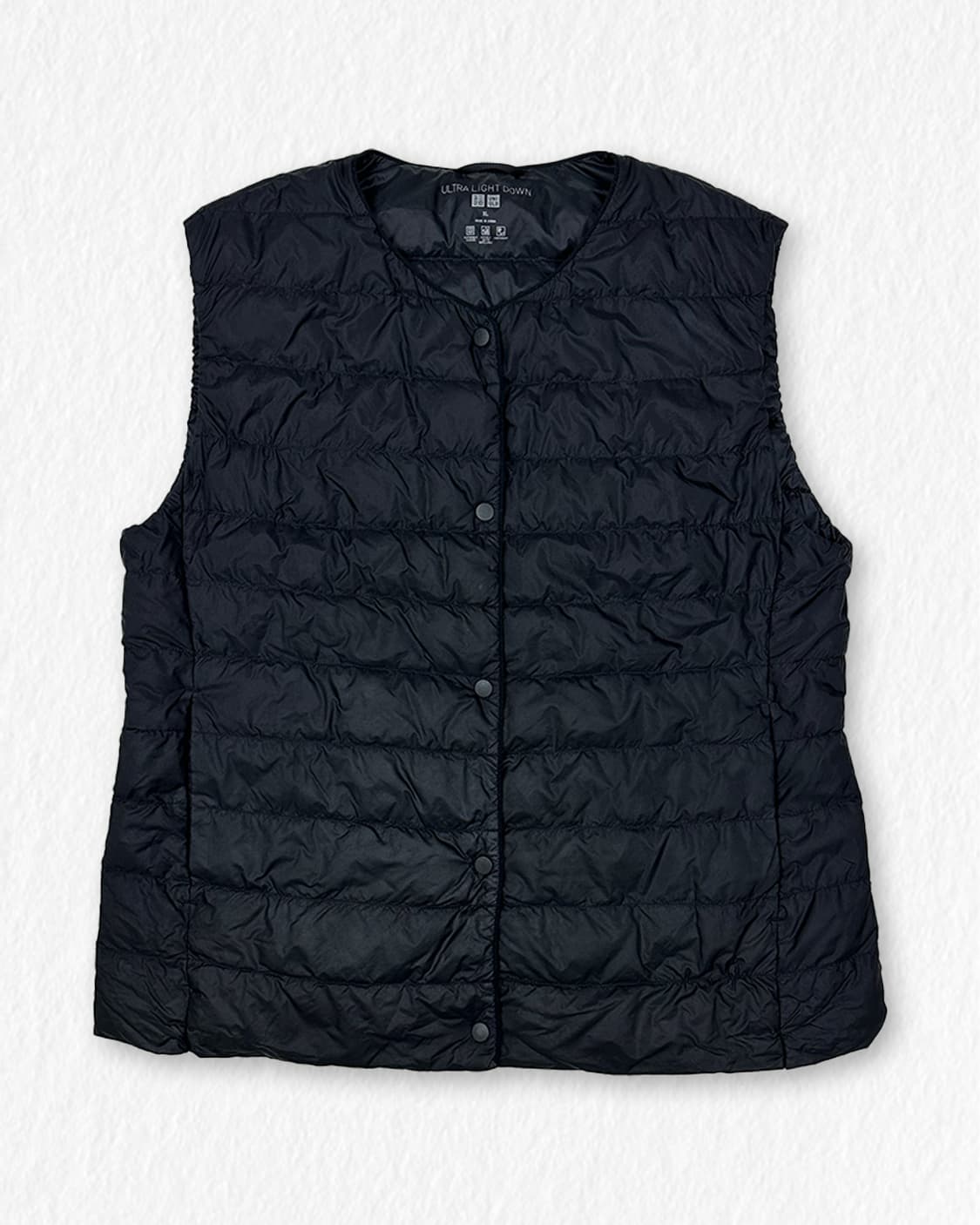 유니클로 경량패딩 블랙 상품이미지1