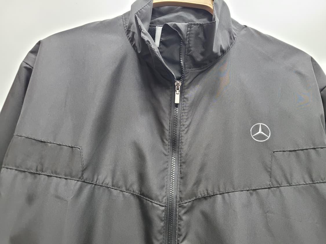 메르세데스 벤츠 바람막이 자켓 / 남 XXL (추천 100~105) 블랙 상품이미지3
