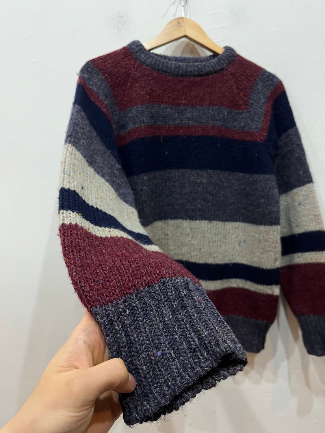 에스키모 니트웨어 퓨어울 니트 스웨터 Made in ENGLAND 상품이미지4