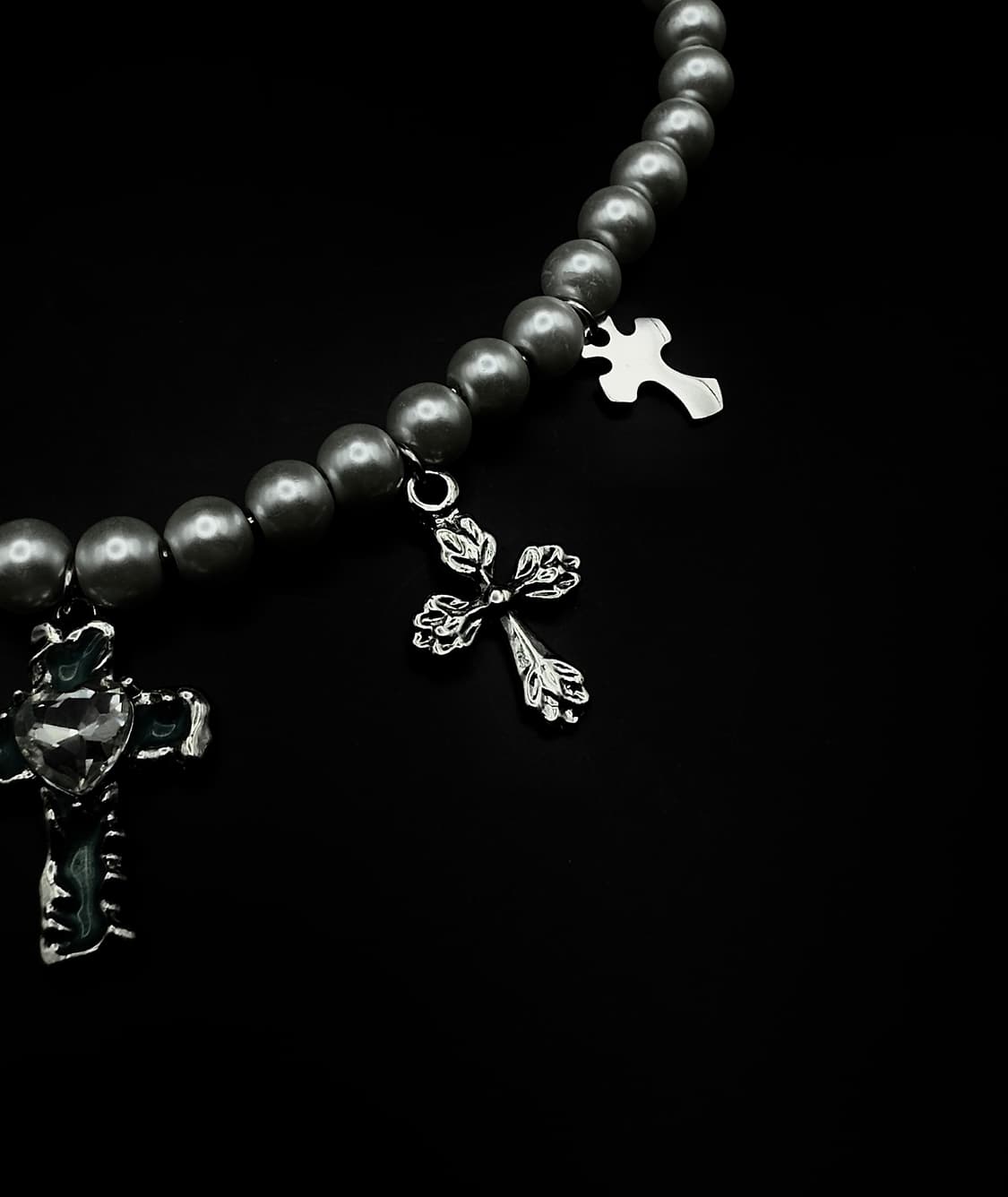 pcr053 5 the croos pearl necklace 상품이미지3