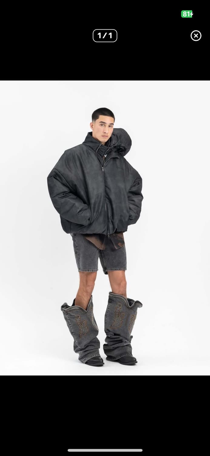 와이프로젝트 더블지퍼 패디드 봄버 S 상품이미지3