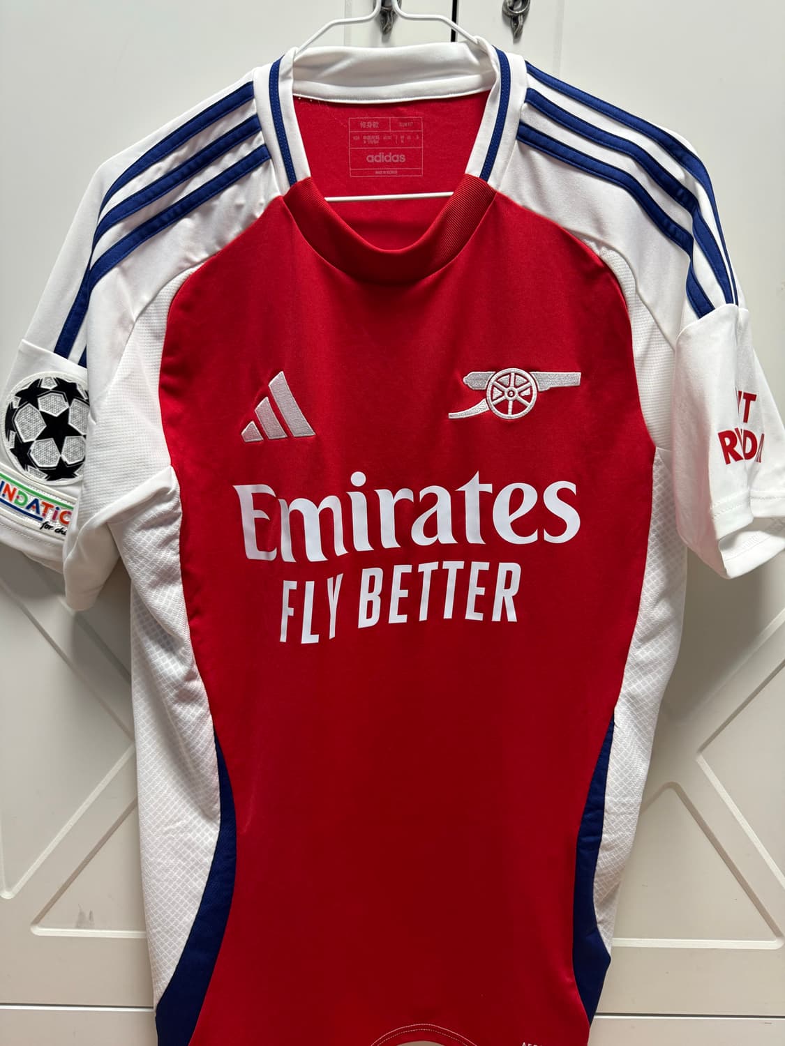 24-25 아스날 외데고르 유니폼 상품이미지1