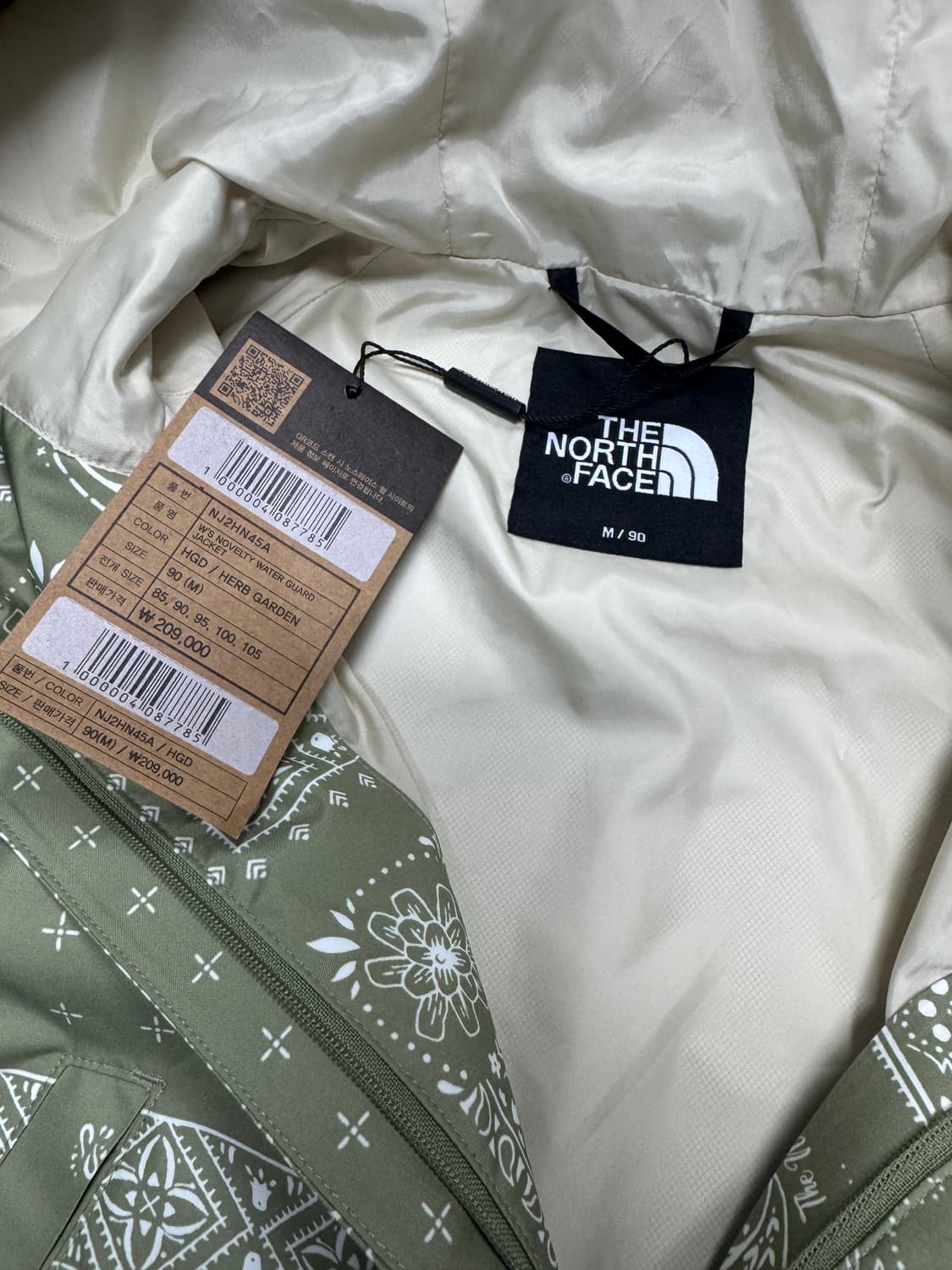 노스페이스 반다나 미사용 상품이미지3