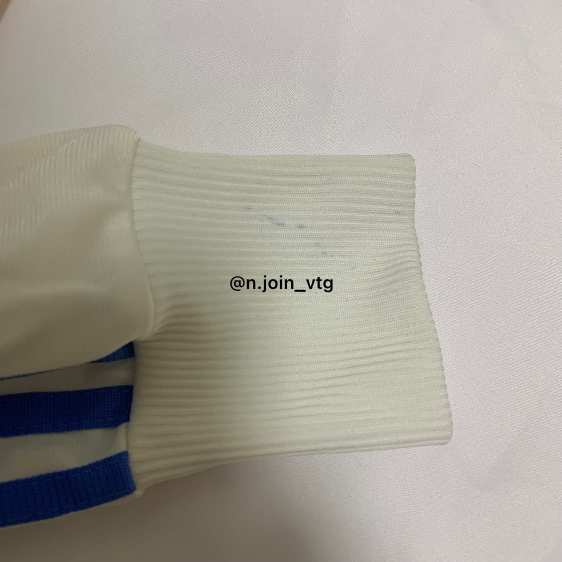 아디다스 파이어버드 화이트 블루 흰파 여성 져지 상품이미지4