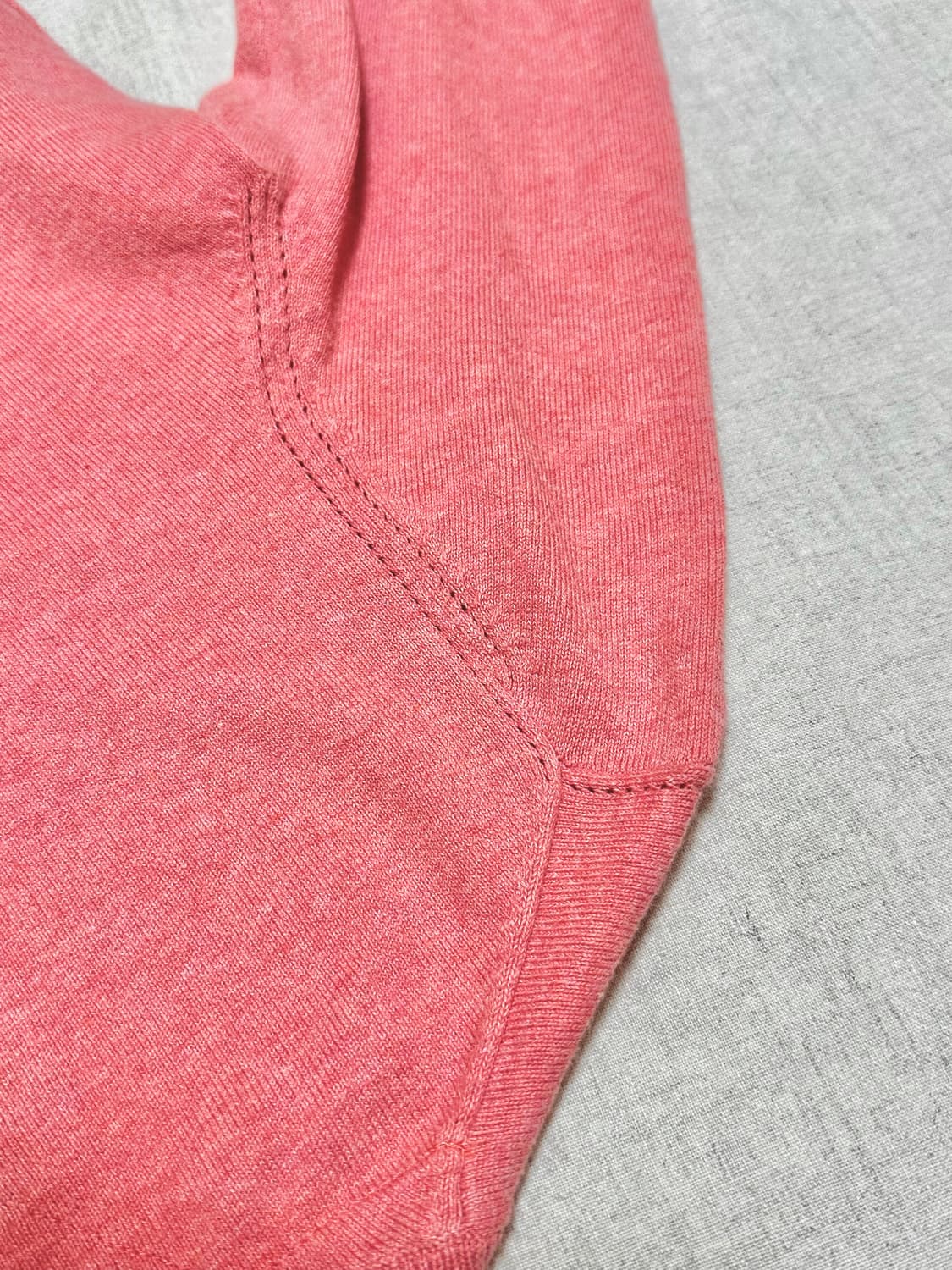 타미힐피거 핑크 브이넥 니트 레이어드 상품이미지3