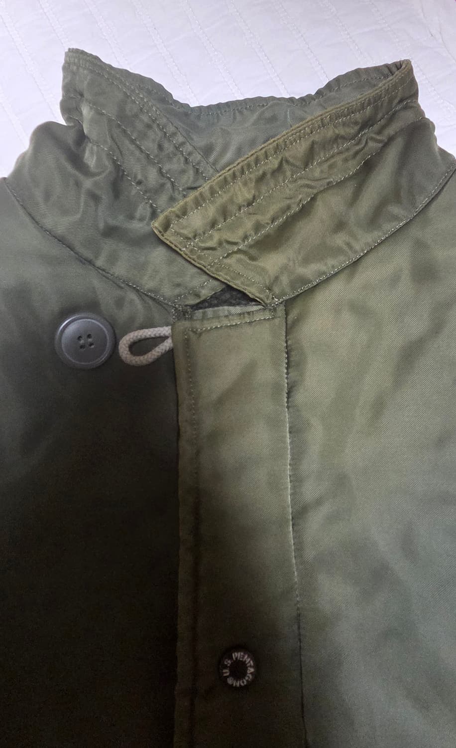 60s 70s 베트남전 오리지널 USN A-1 덱자켓 라지 상품이미지5