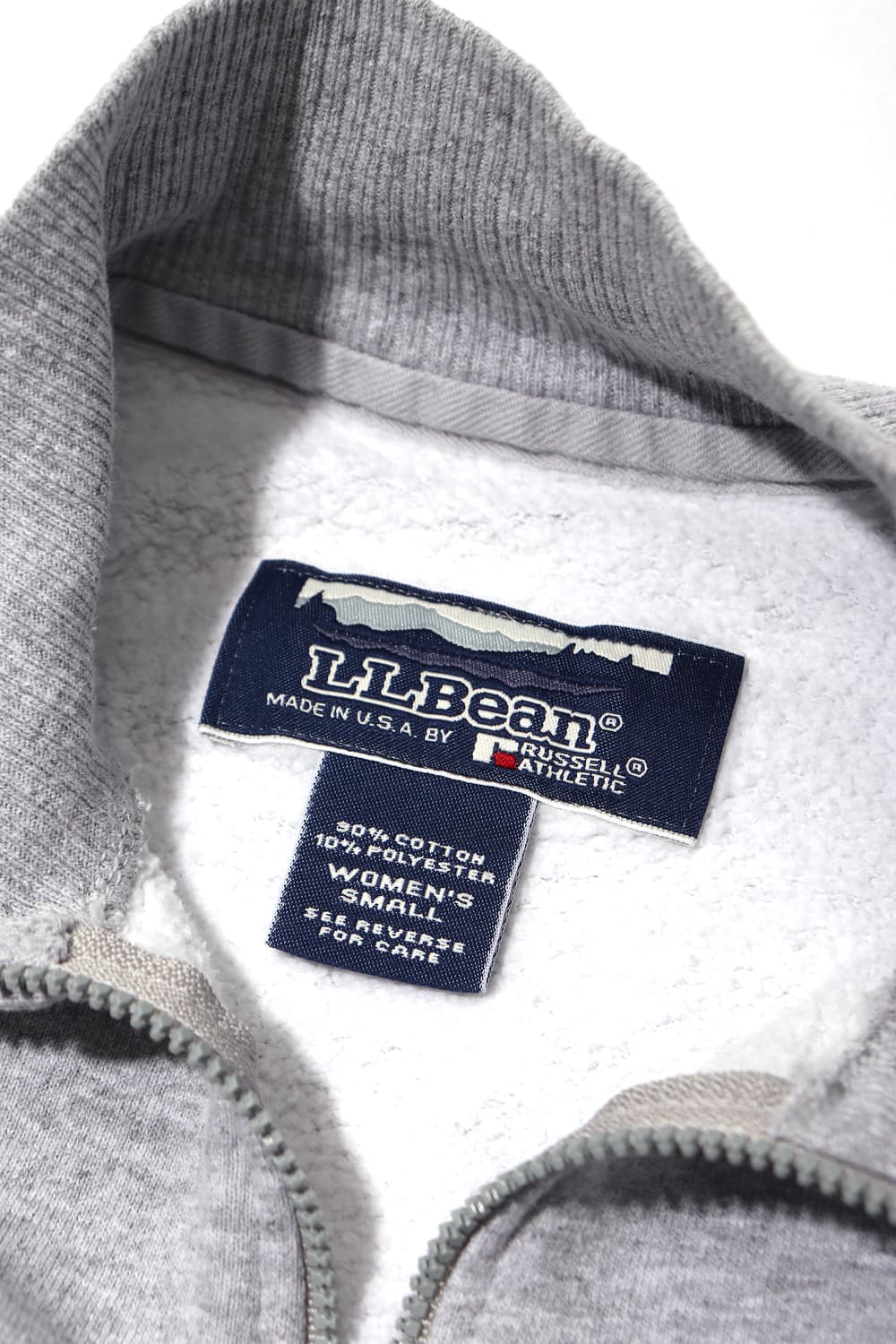 L.L BEAN x RUSSELL ATHLETIC 하프집업 스웻셔츠  상품이미지4