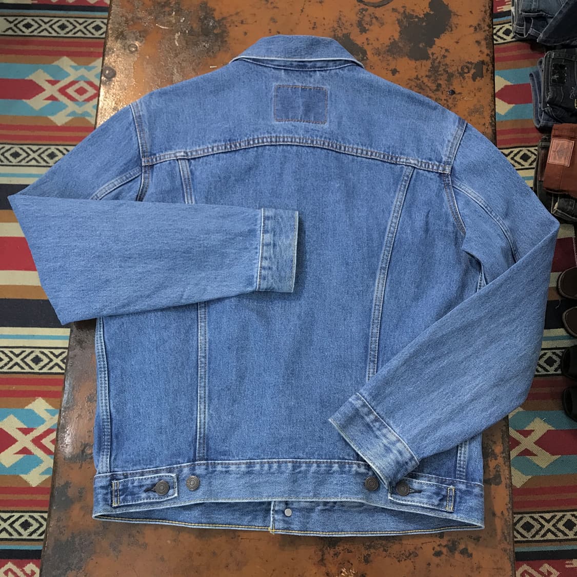 리바이스 중청 데님 트러커자켓 남성 105 사이즈  상품이미지5