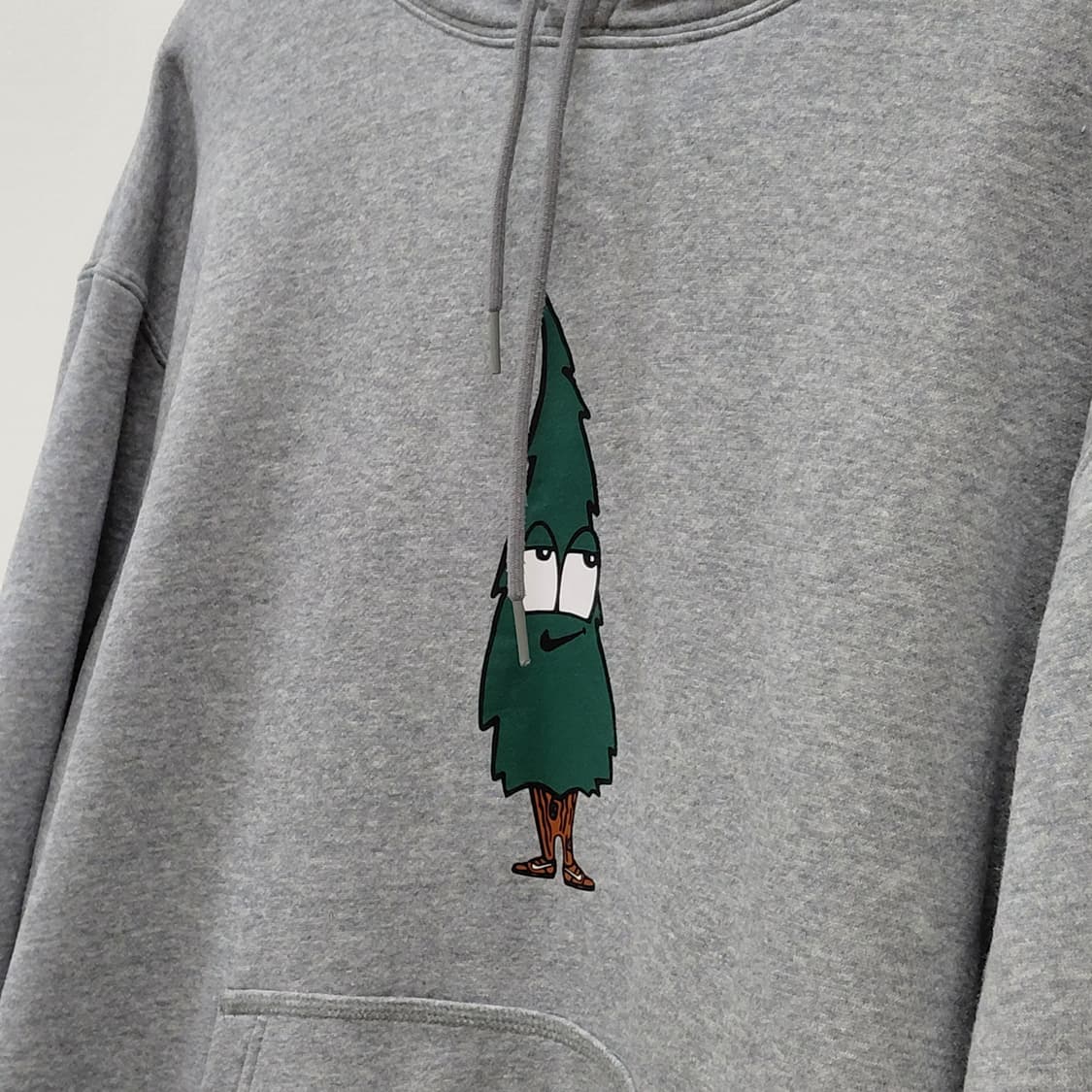 2XL 회색 나이키 SB 기모 후드티 상품이미지3