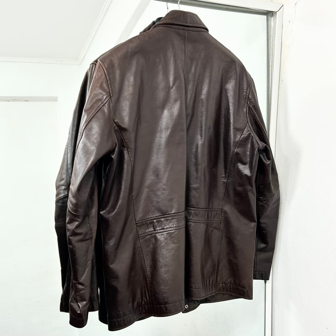 아르마니 익스체인지 소가죽 투웨이 쵸어 자켓 상품이미지5